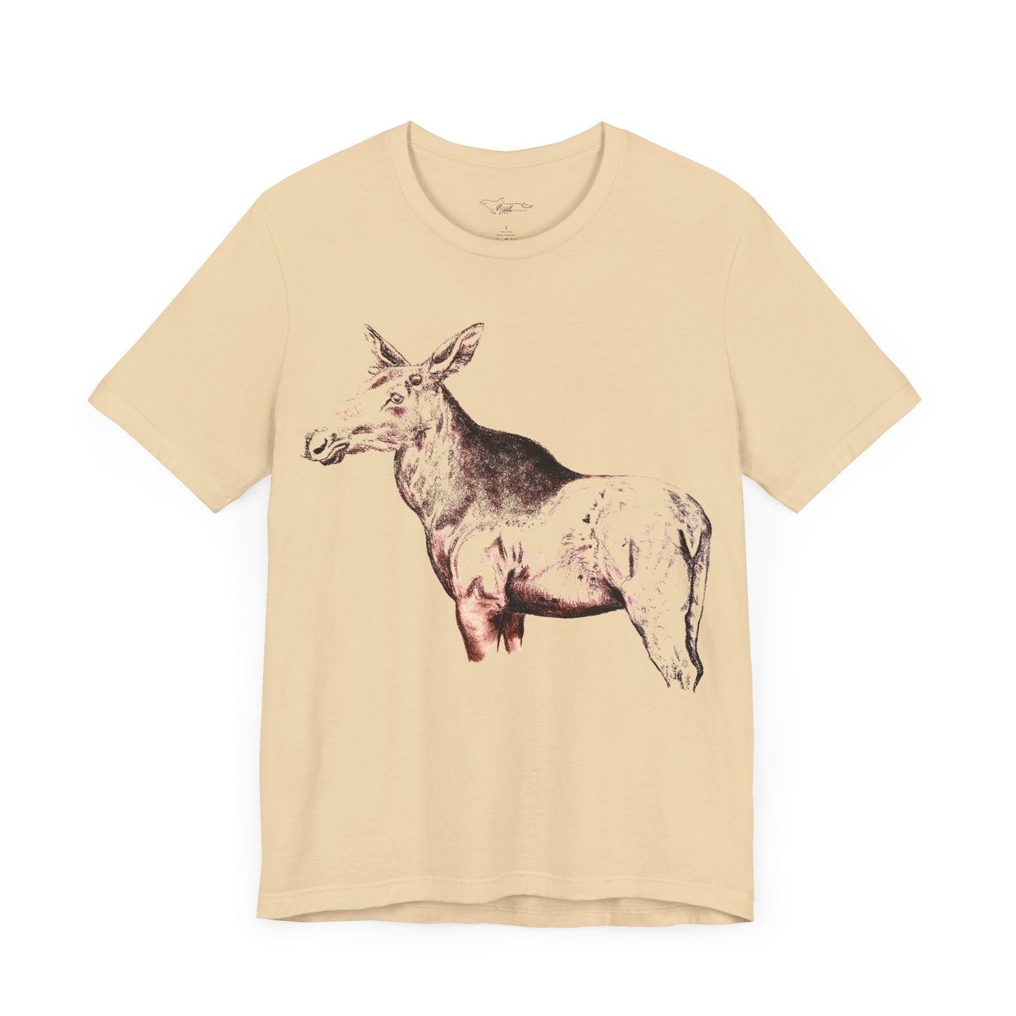 Curious Moose Unisex Jersey Short Sleeve Tee