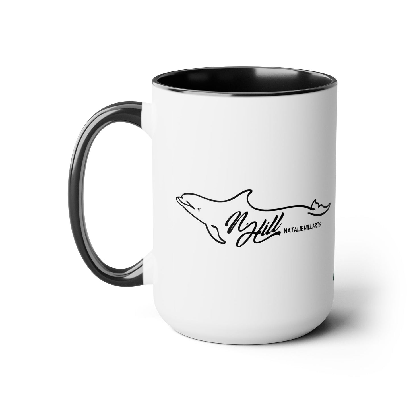 Mako Two-Tone Coffee Mugs, 15oz