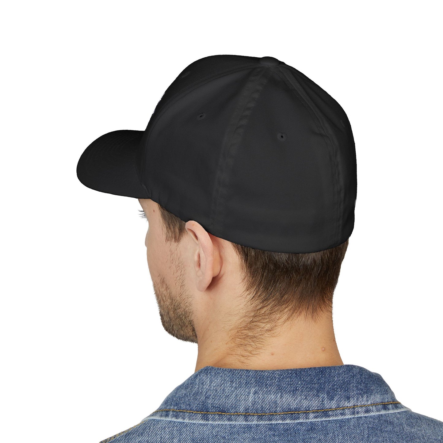 Hammerhead Shark Closed-Back Structured Cap (Embroidery)