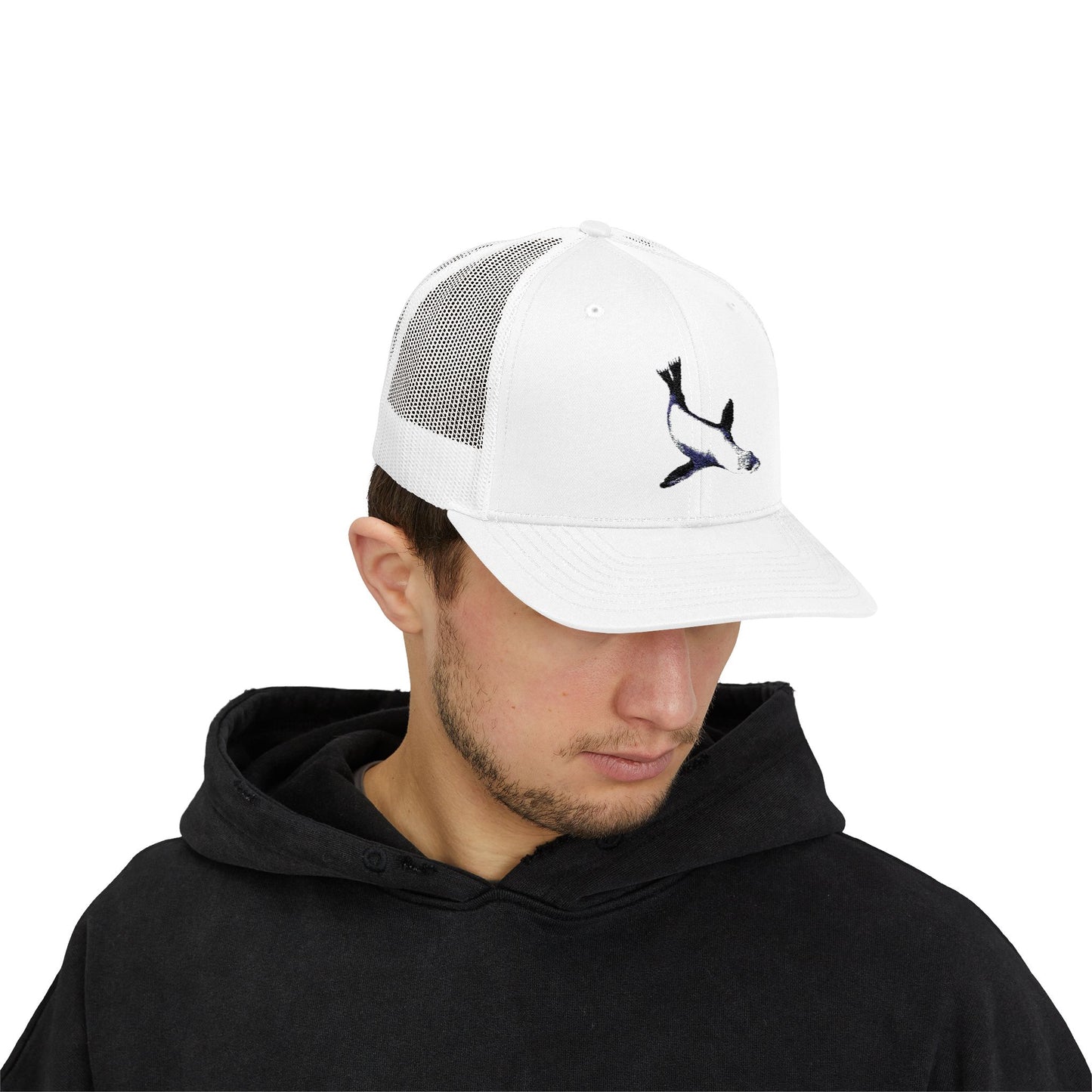 Sea Lion Snapback Trucker Cap
