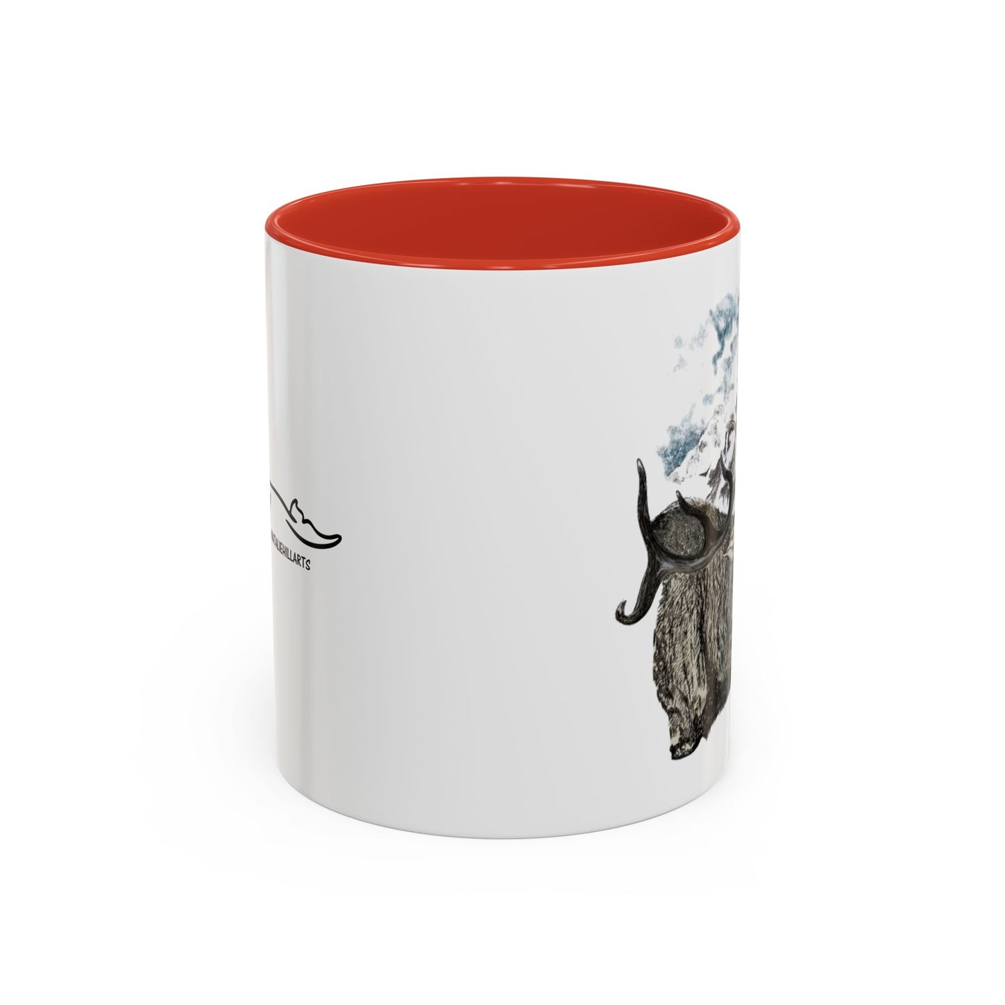 Elk Bugle Accent Coffee Mug, 11oz