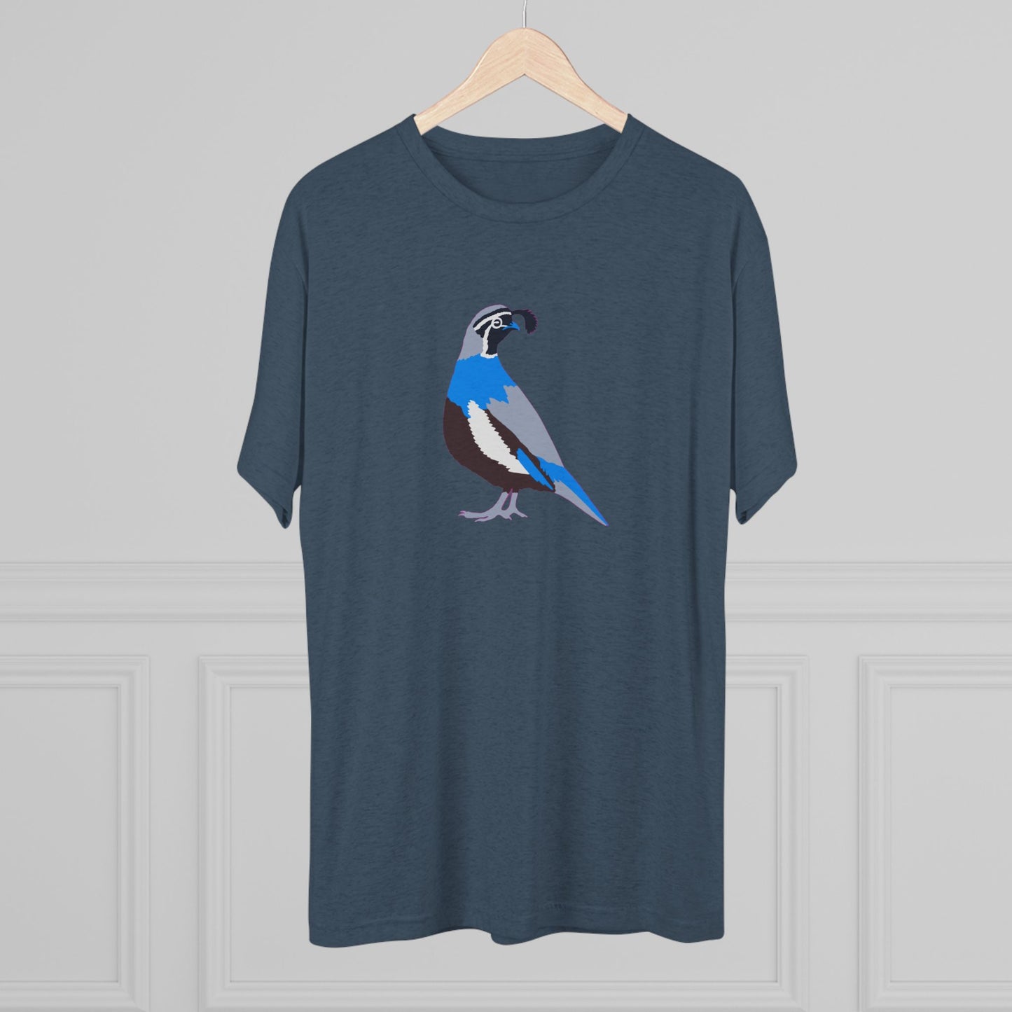 Quail Unisex Tri-Blend Crew Tee