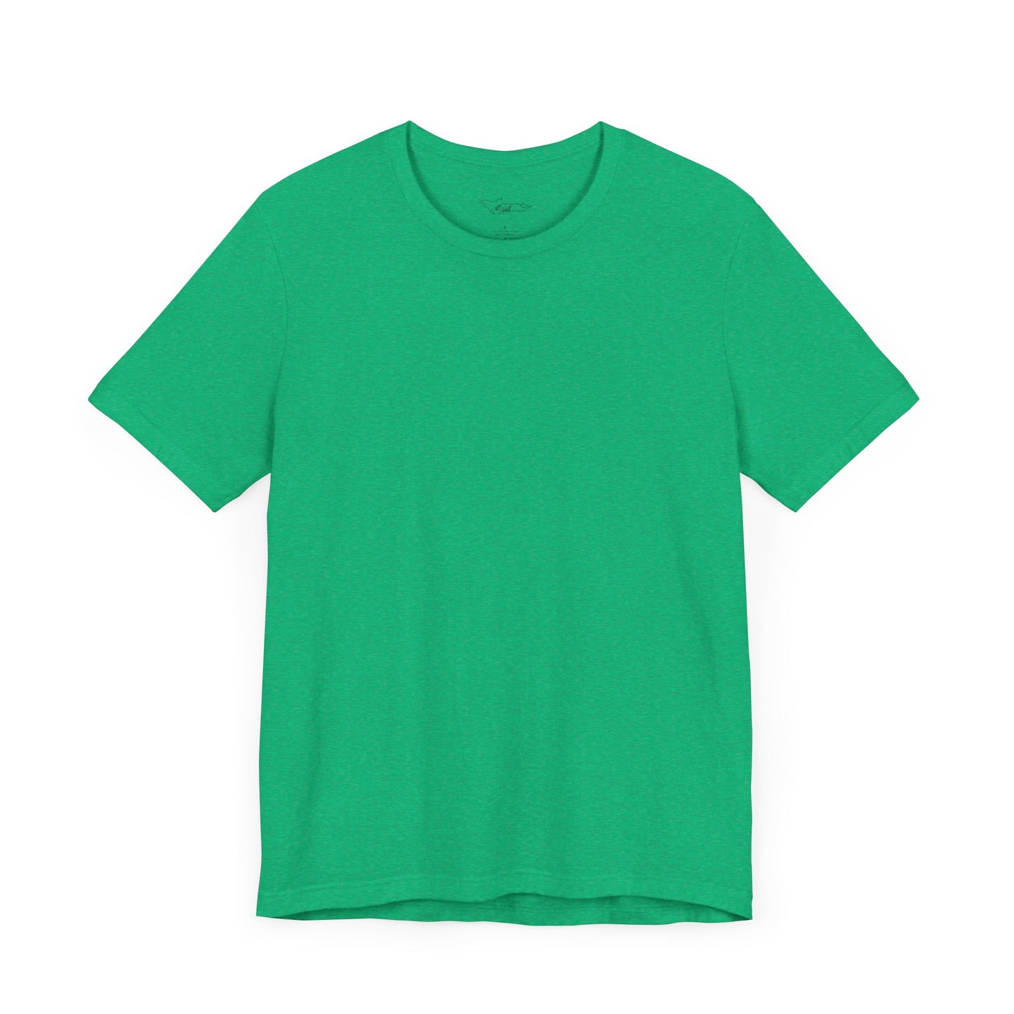 Blue Parrot Fish Unisex Jersey Short Sleeve Tee (Back Design)