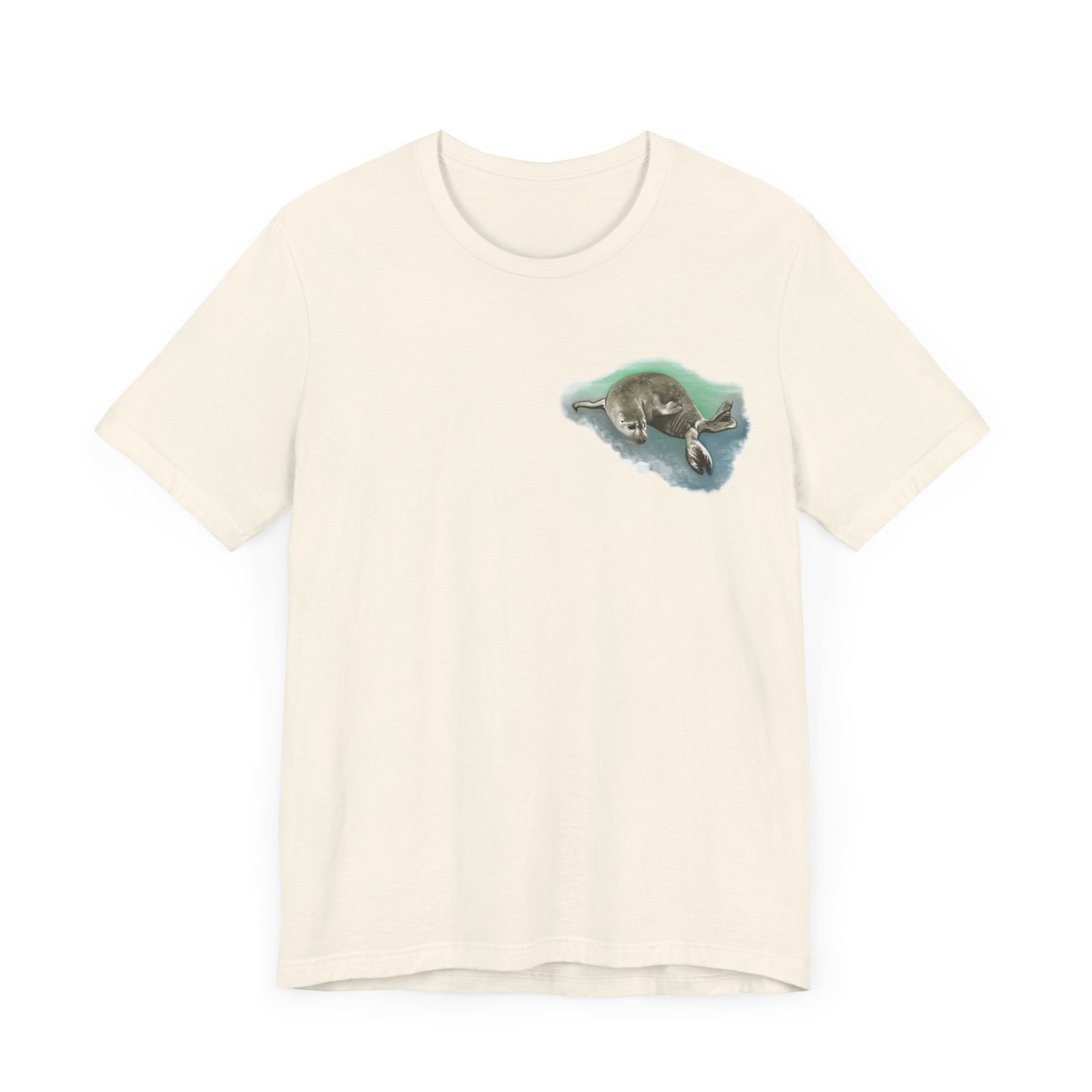 Harbor Seal Quarter Logo Unisex Jersey Short Sleeve Tee