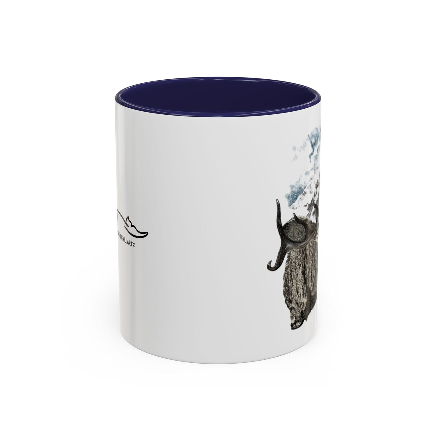 Elk Bugle Accent Coffee Mug, 11oz