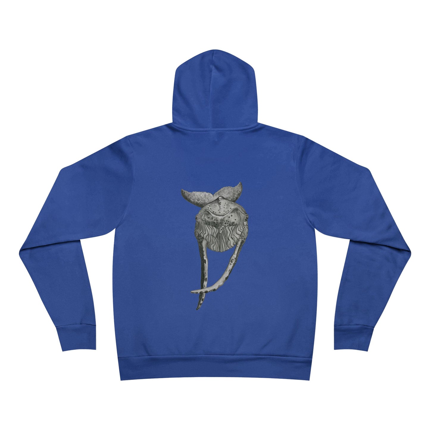 Humpback Whale Unisex Sponge Fleece Pullover Hoodie