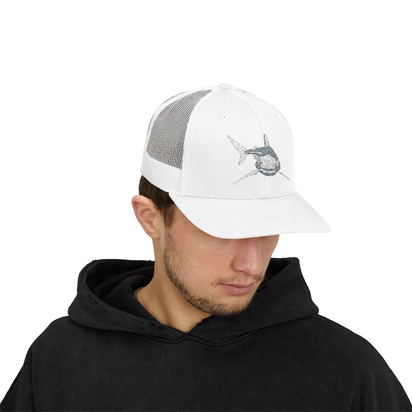 Shark Snapback Trucker Cap
