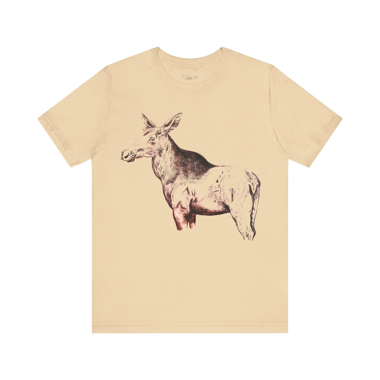 Curious Moose Unisex Jersey Short Sleeve Tee