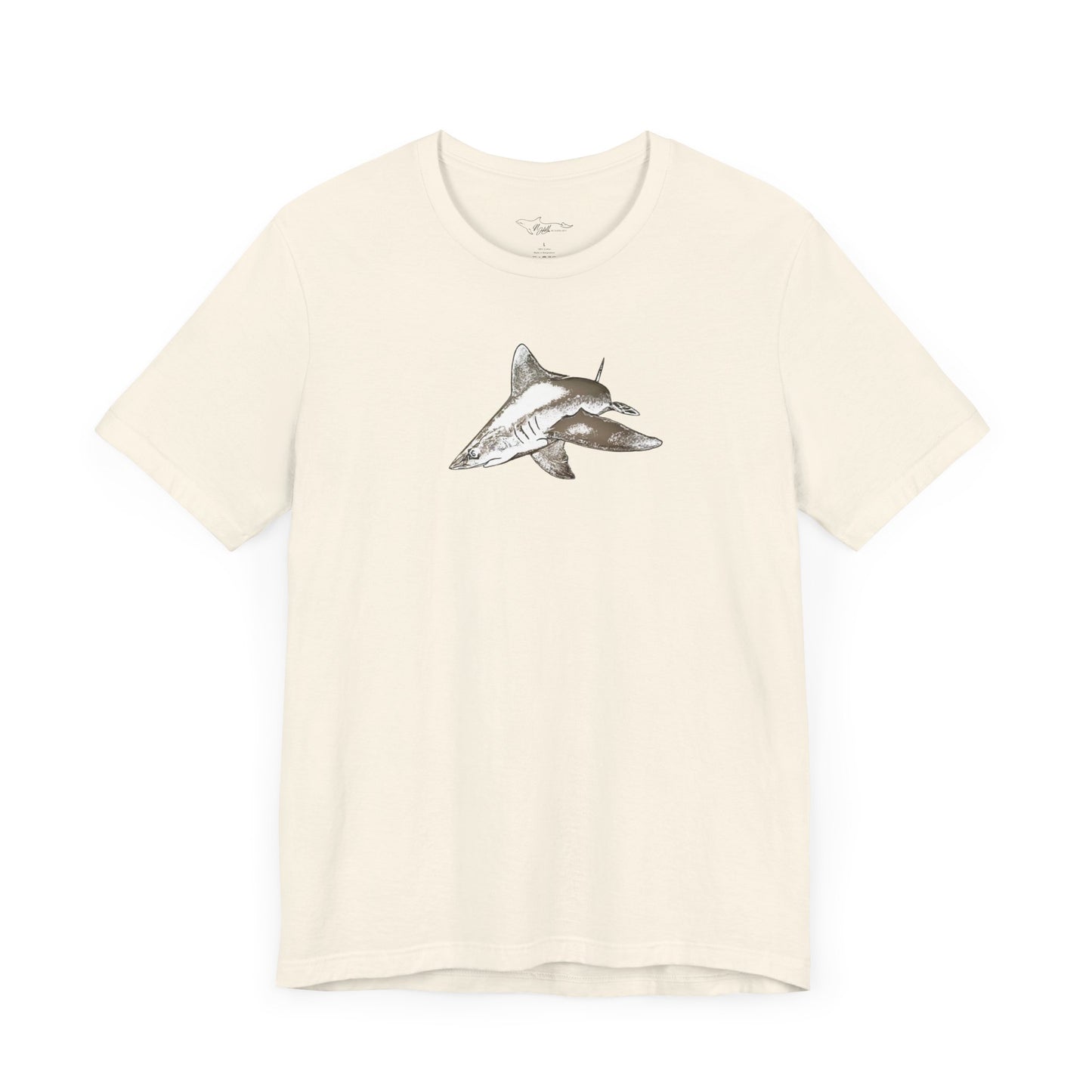 Oceanic Whitetip Shark Unisex Jersey Short Sleeve Tee