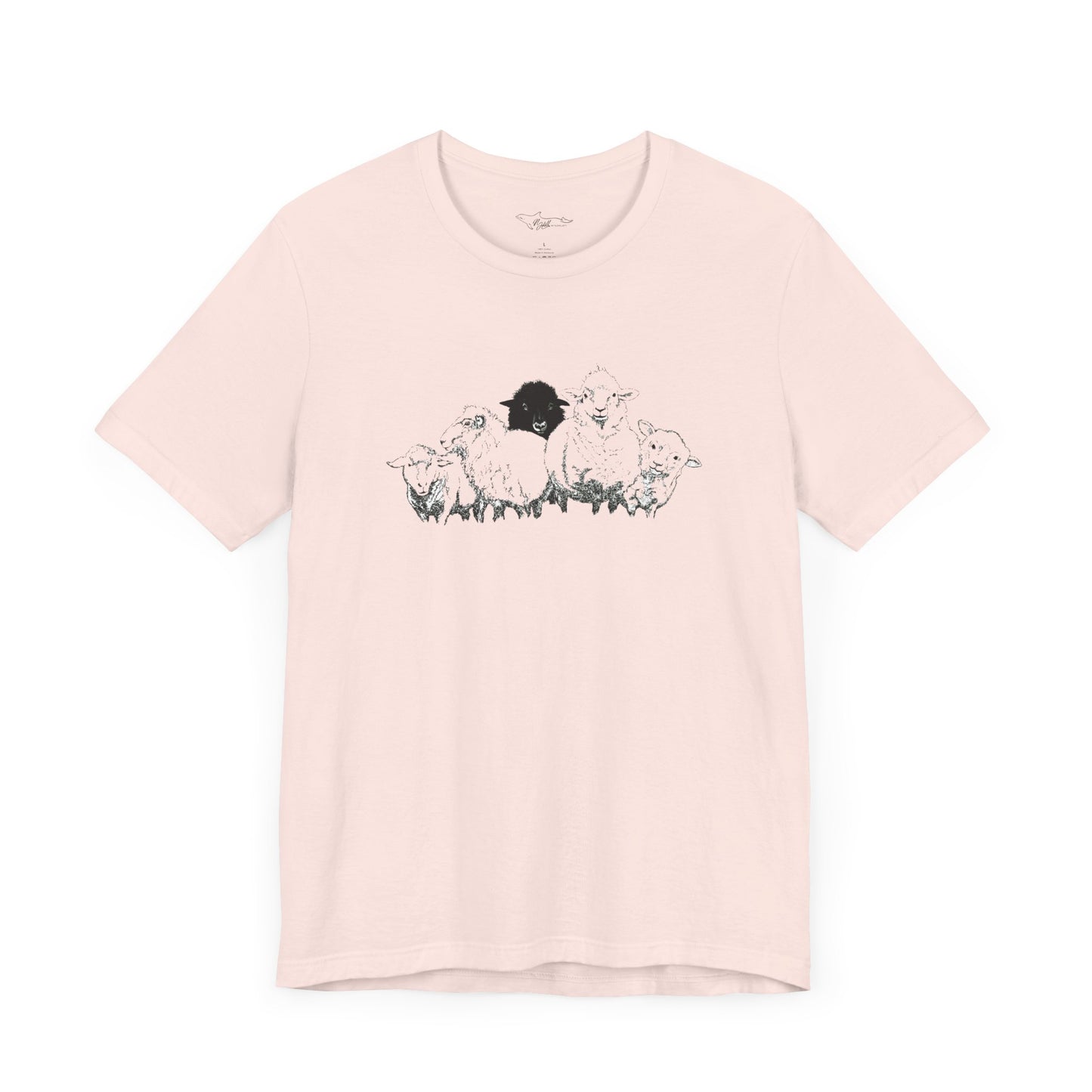 Black Sheep Unisex Jersey Short Sleeve Tee
