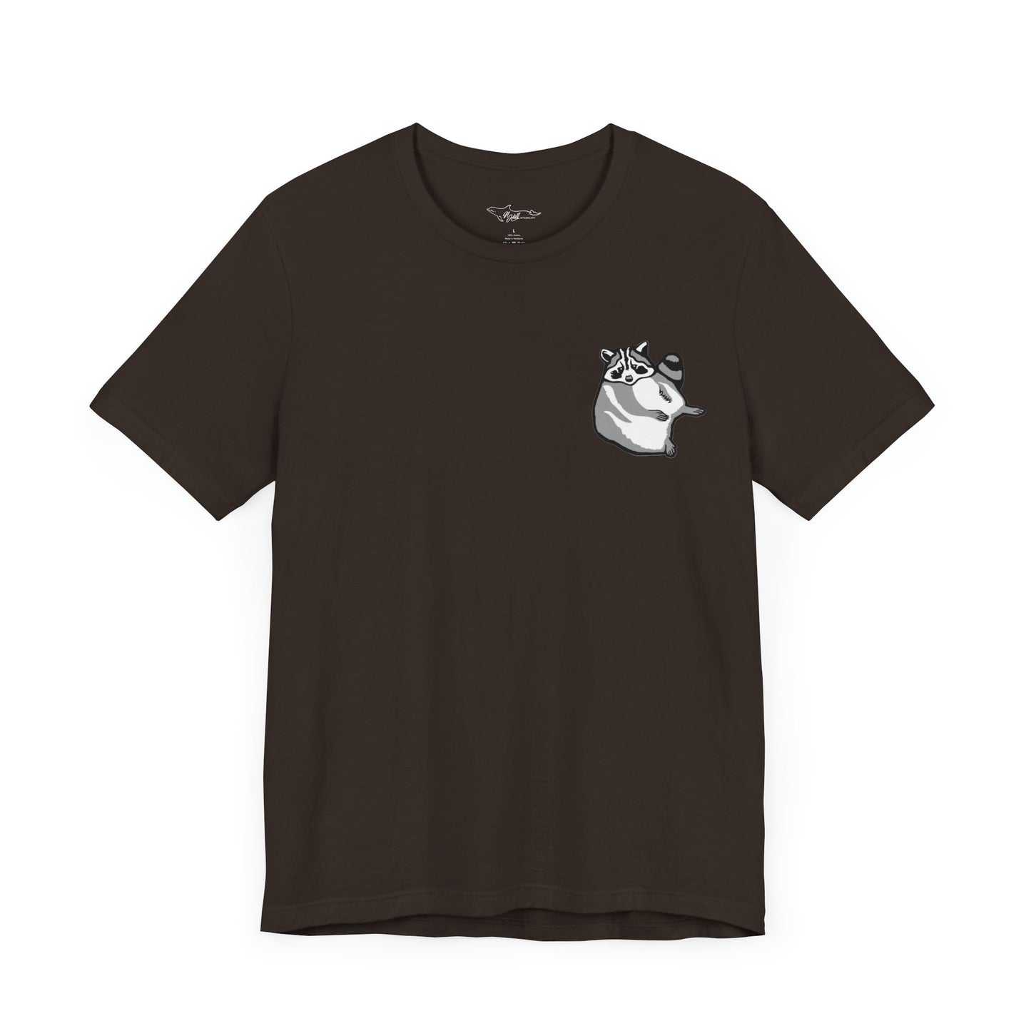 Raccoon Unisex Jersey Short Sleeve Tee