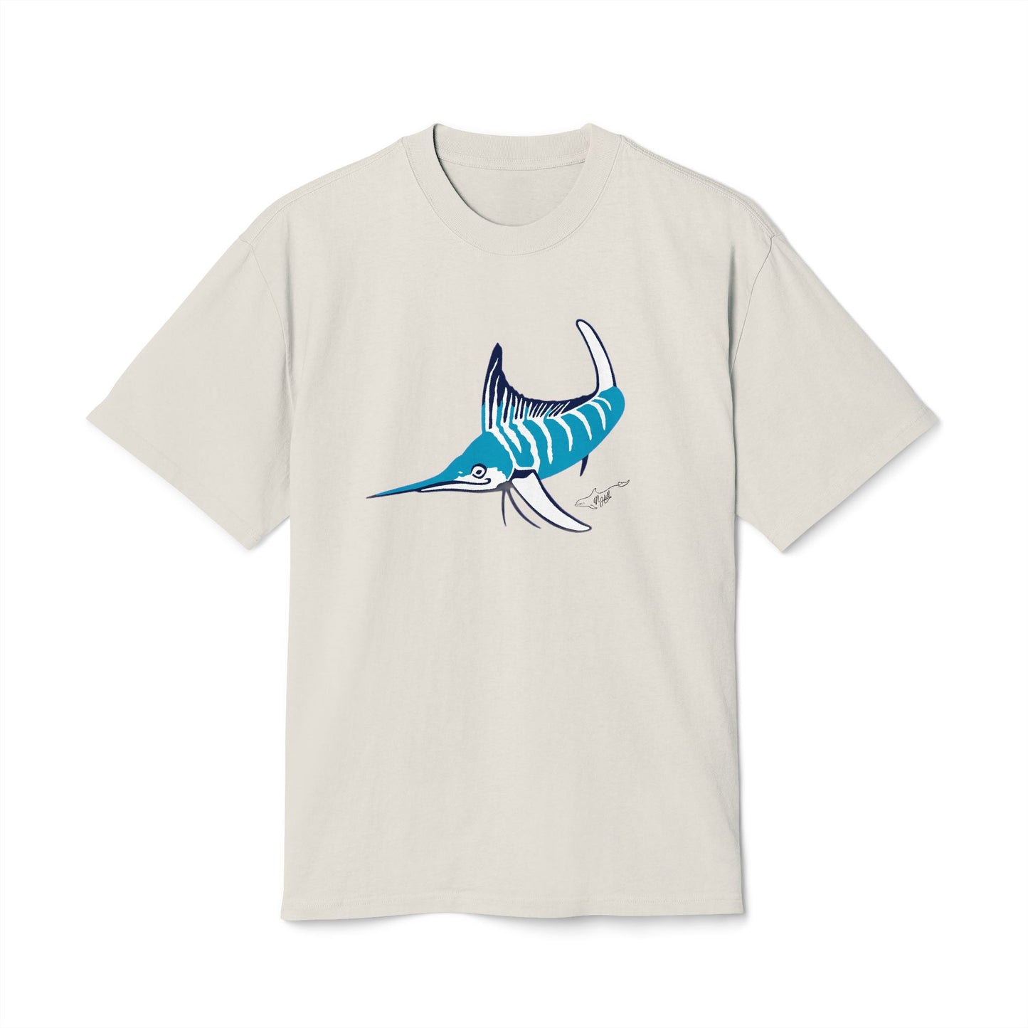 Marlin Unisex Heavy Faded Tee