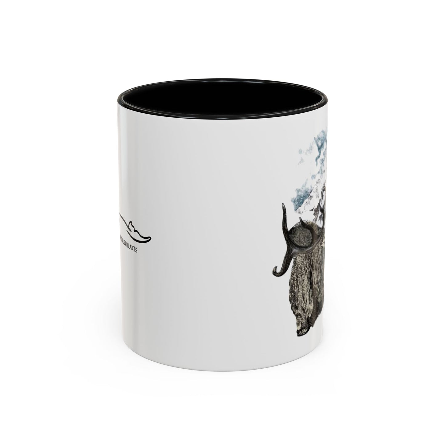 Elk Bugle Accent Coffee Mug, 11oz
