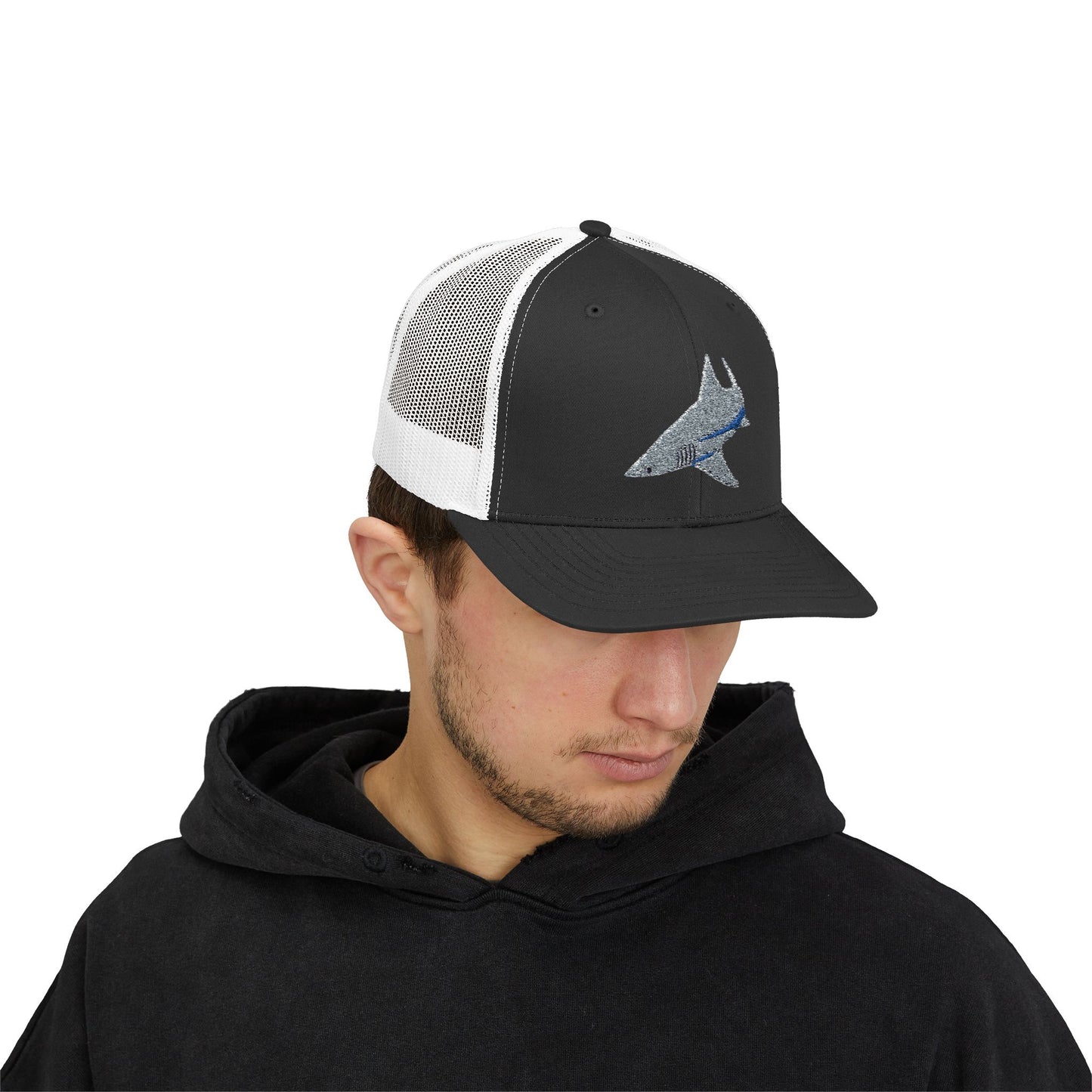 Shark Snapback Trucker Cap