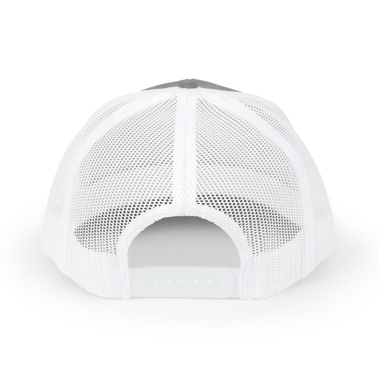 Beluga Embroidered Snapback Trucker Cap
