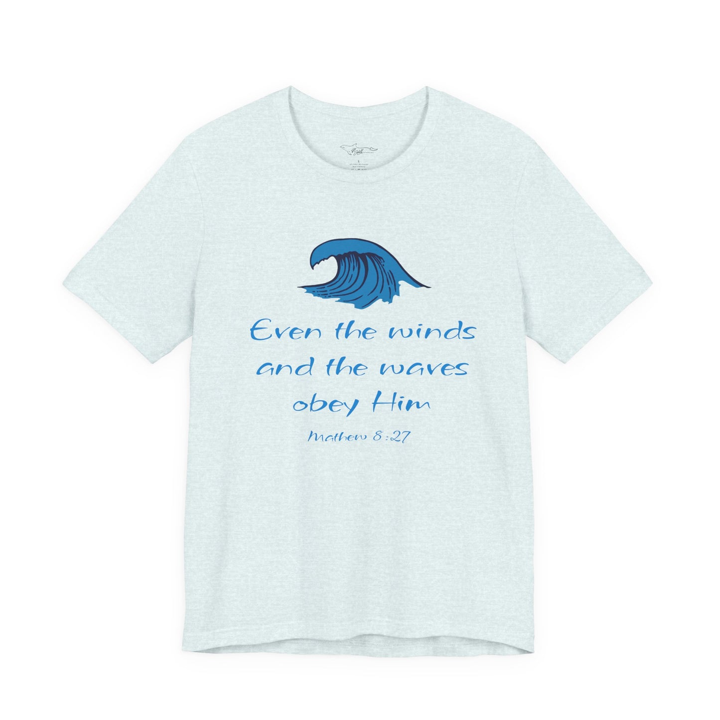 Mathew 8:27 Jersey Short Sleeve Tee
