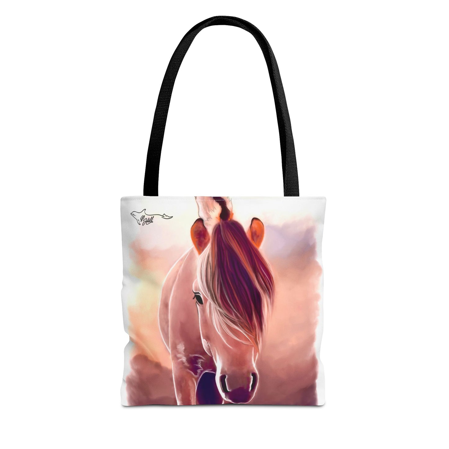 Norwegian Fjord Horse Tote Bag (AOP)