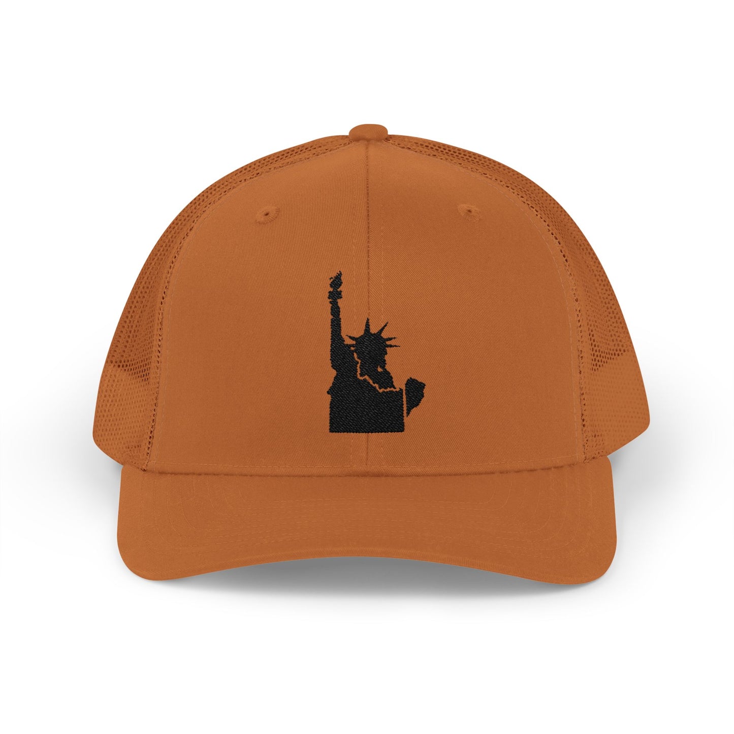 Idaho Statue of Liberty Snapback Trucker Cap