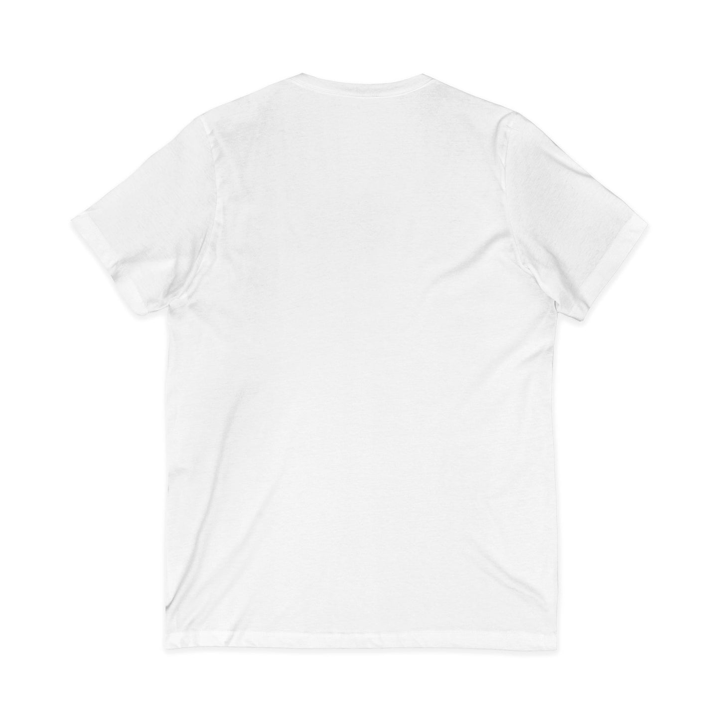 Gray Whale Unisex Jersey Short Sleeve V-Neck Tee