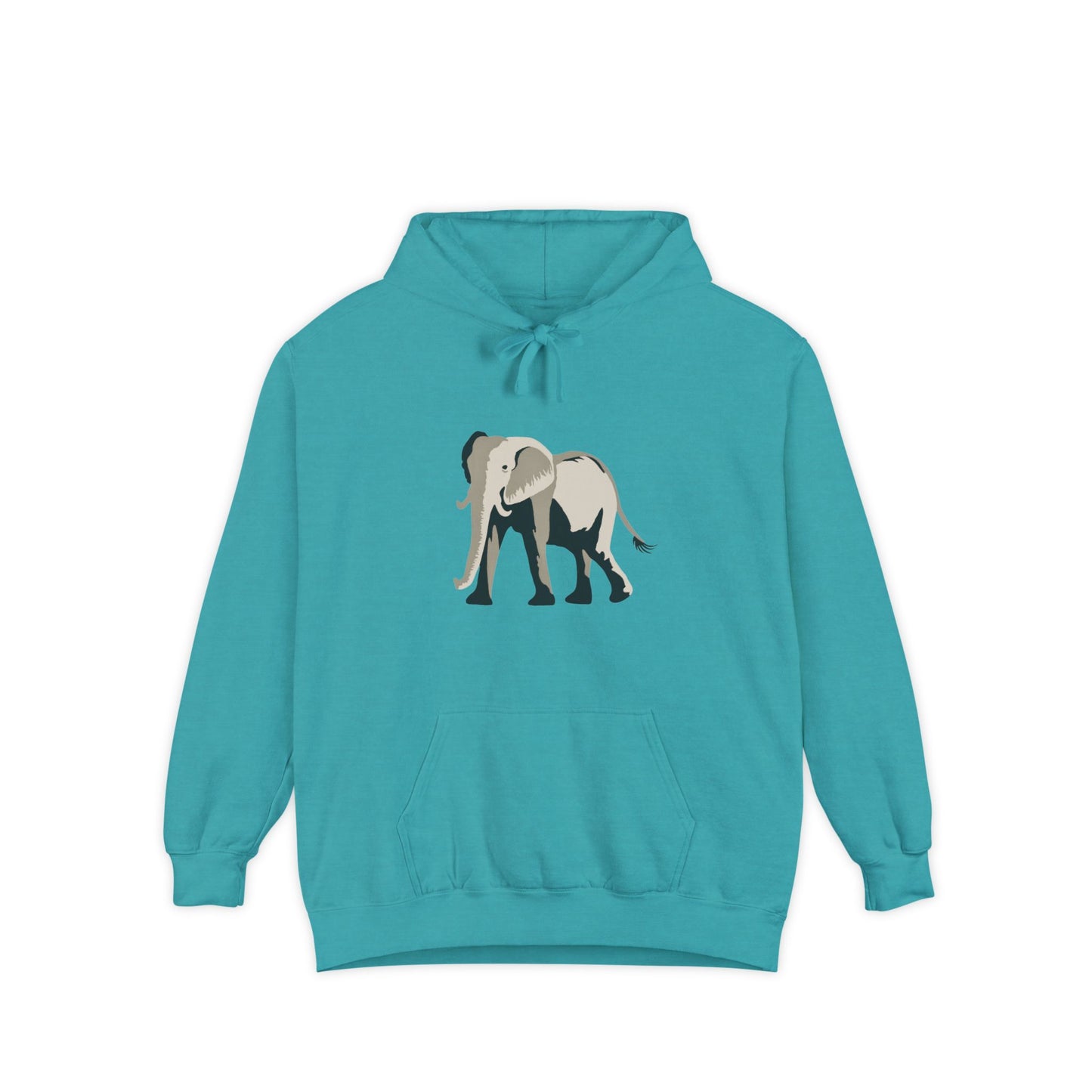 Elephant Unisex Garment-Dyed Hoodie
