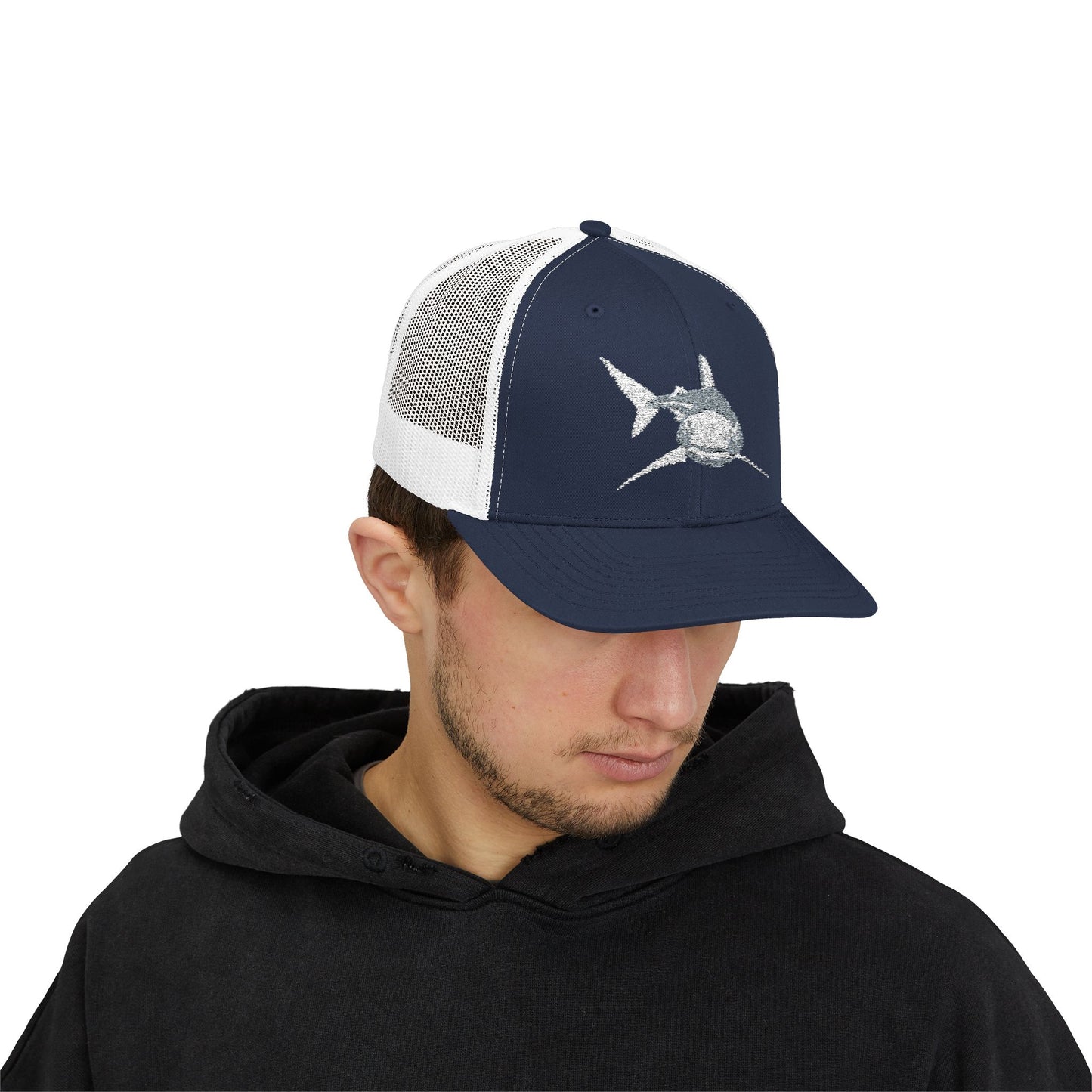 Shark Snapback Trucker Cap