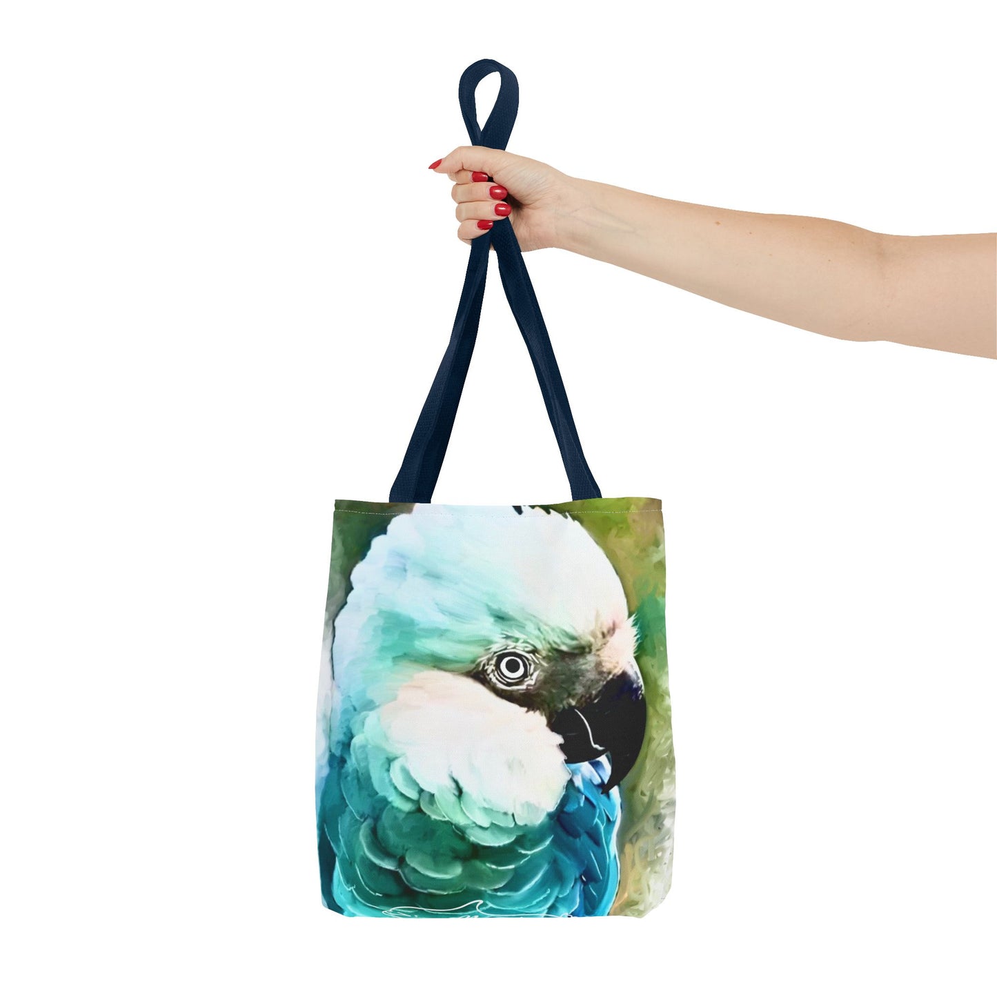 Spix Macaw Parrot Tote Bag (AOP)