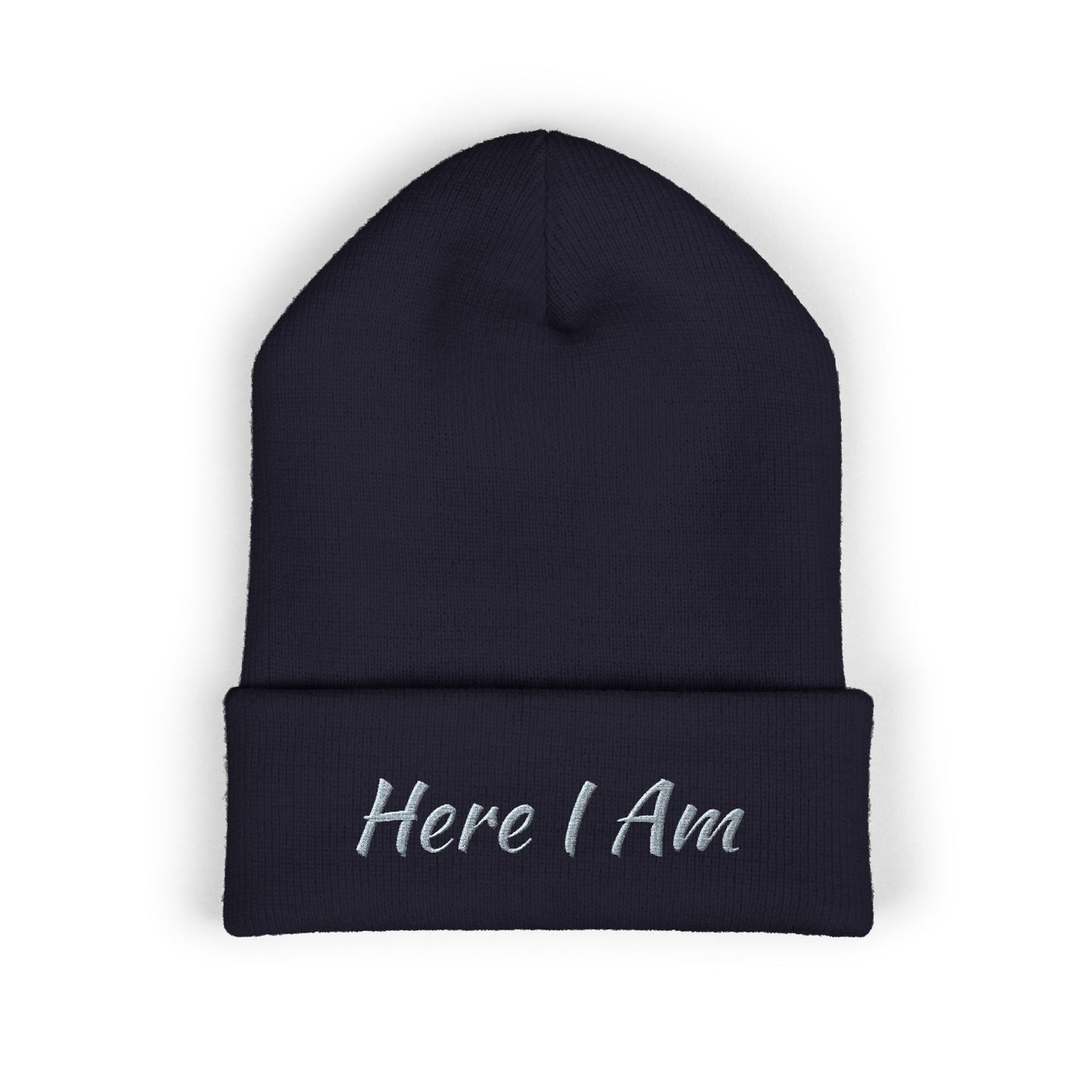 Here I Am Classic Cuffed Beanie (Embroidery)