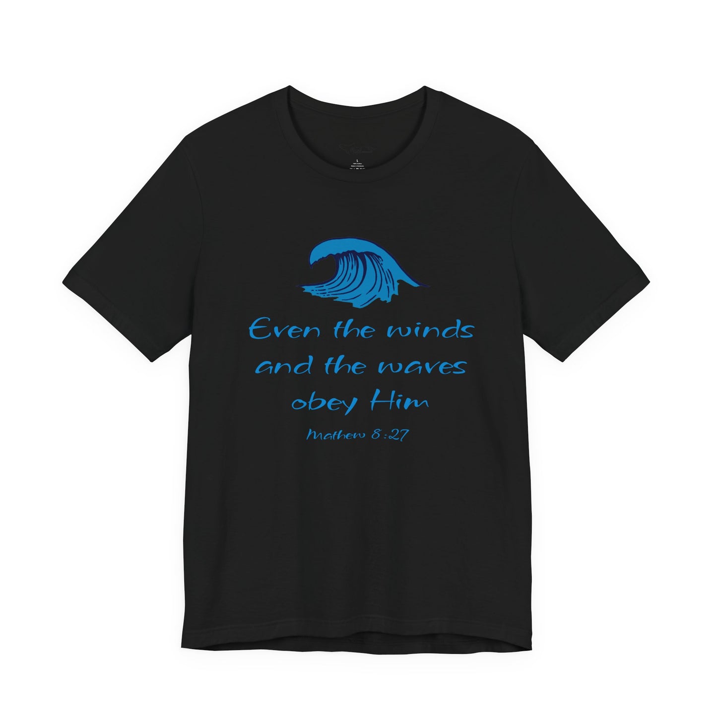 Mathew 8:27 Jersey Short Sleeve Tee