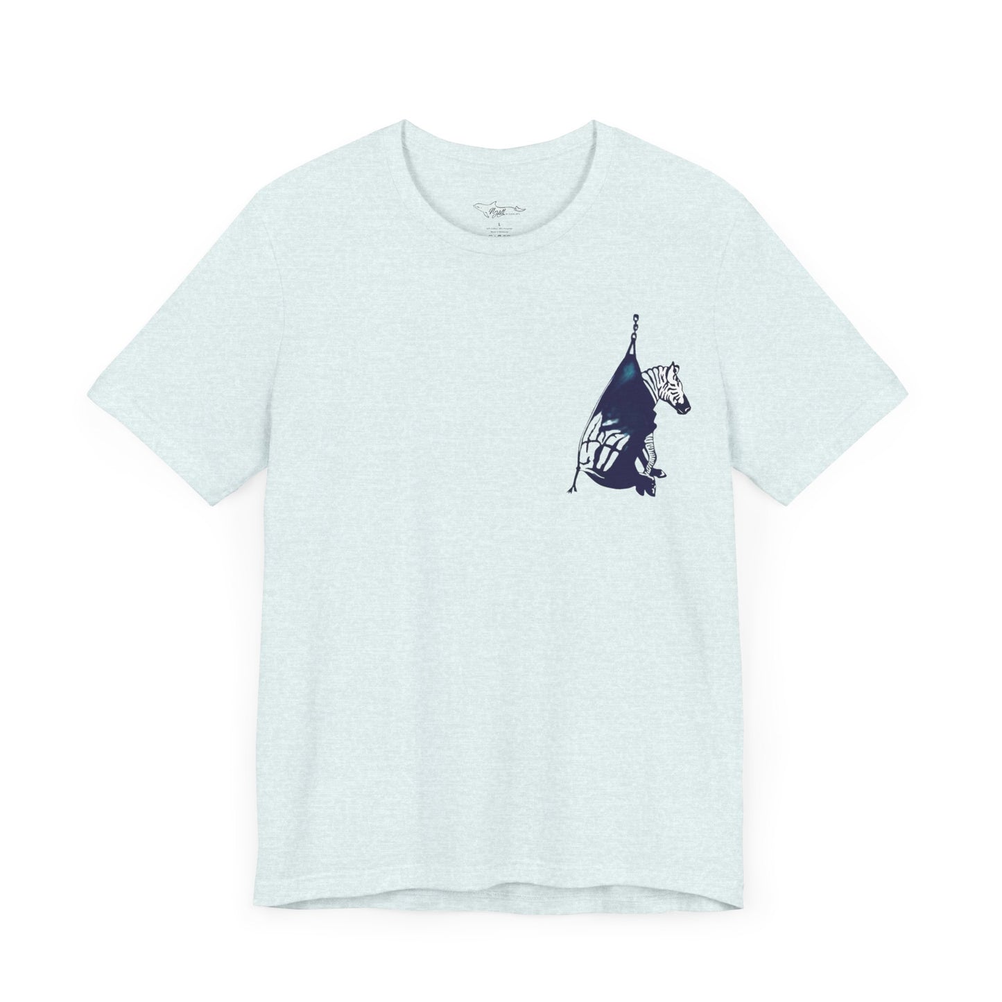 Ed The Zebra Unisex Jersey Short Sleeve Tee