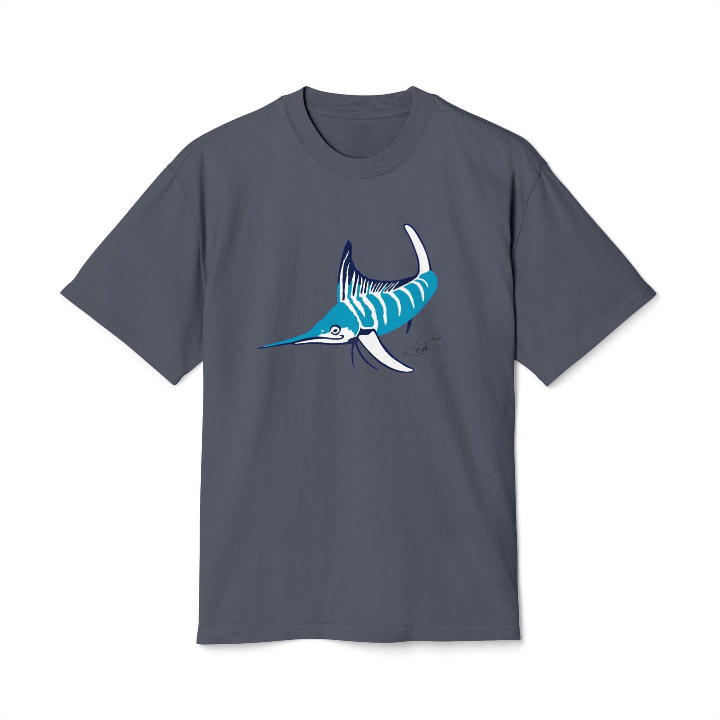 Marlin Unisex Heavy Faded Tee