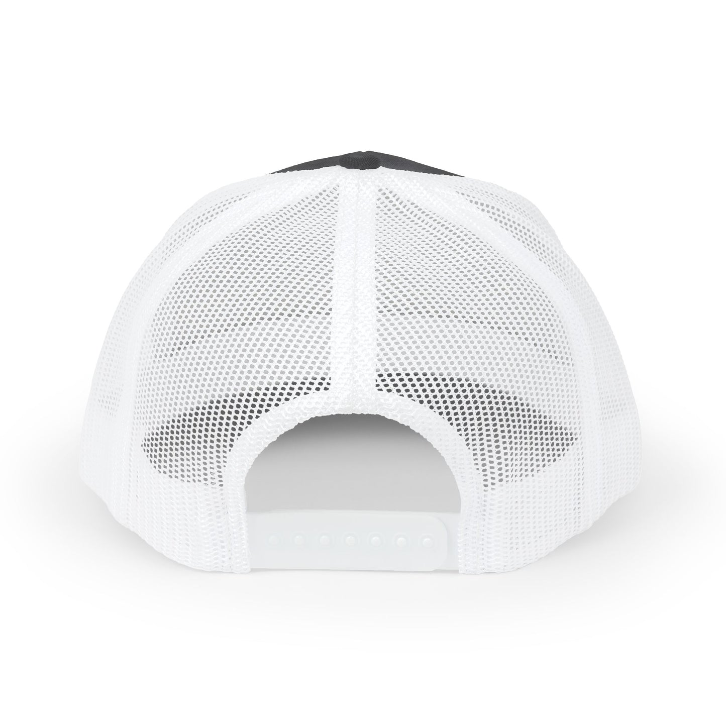 Beluga Embroidered Snapback Trucker Cap