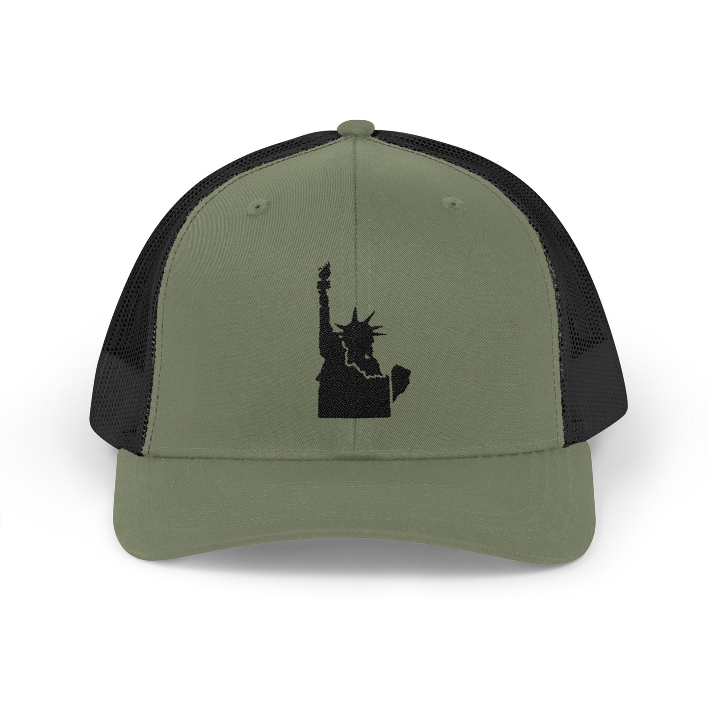 Idaho Statue of Liberty Snapback Trucker Cap