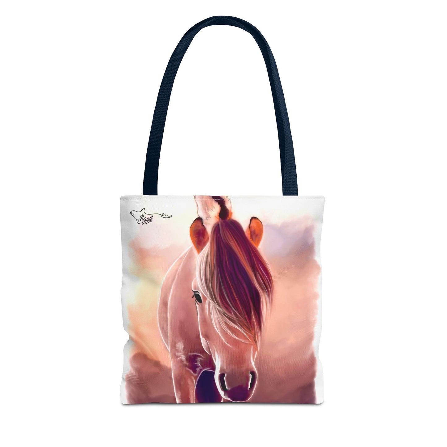 Norwegian Fjord Horse Tote Bag (AOP)