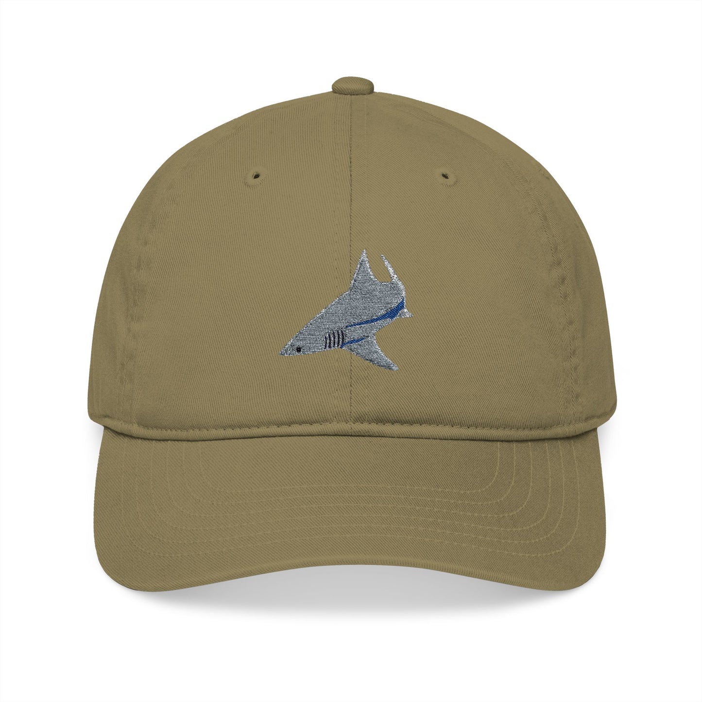 Shark Organic Baseball Cap (Embroidery)