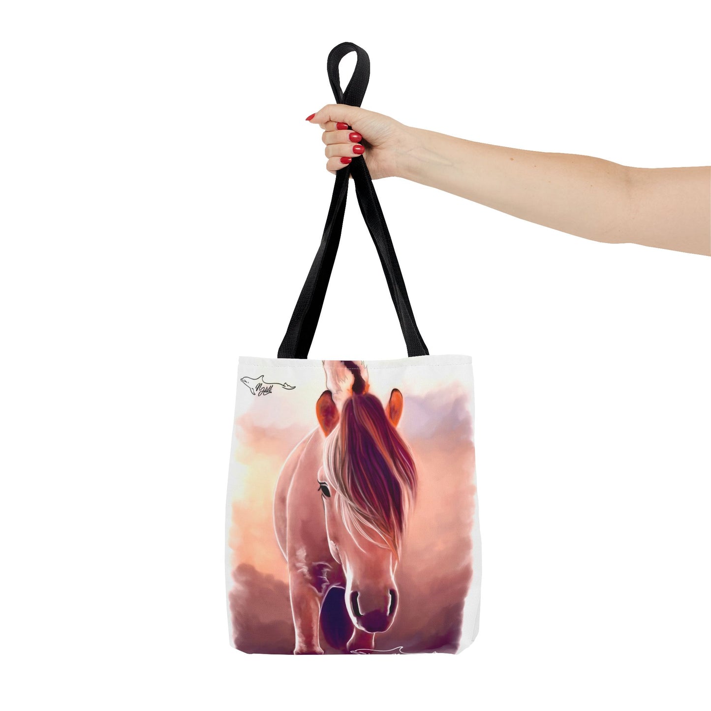 Norwegian Fjord Horse Tote Bag (AOP)