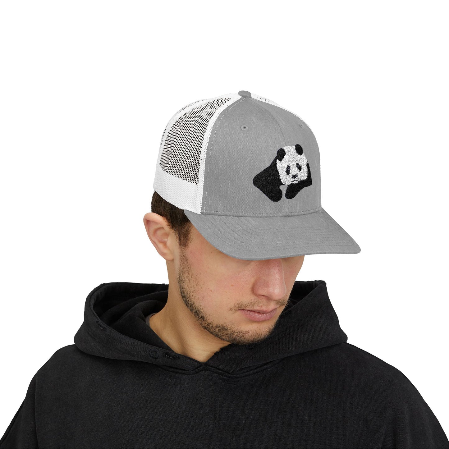 Panda Snapback Trucker Cap