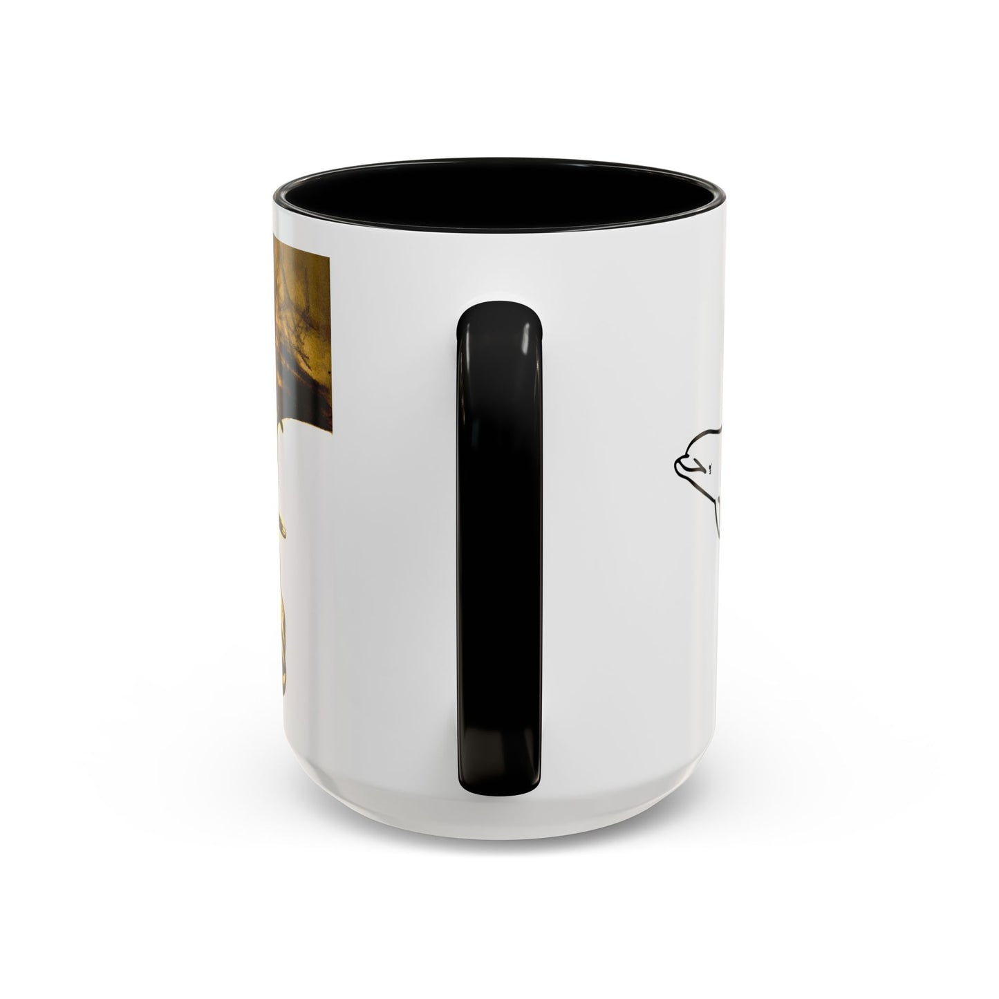 Denny Snowy River Horse Accent Coffee Mug 15oz