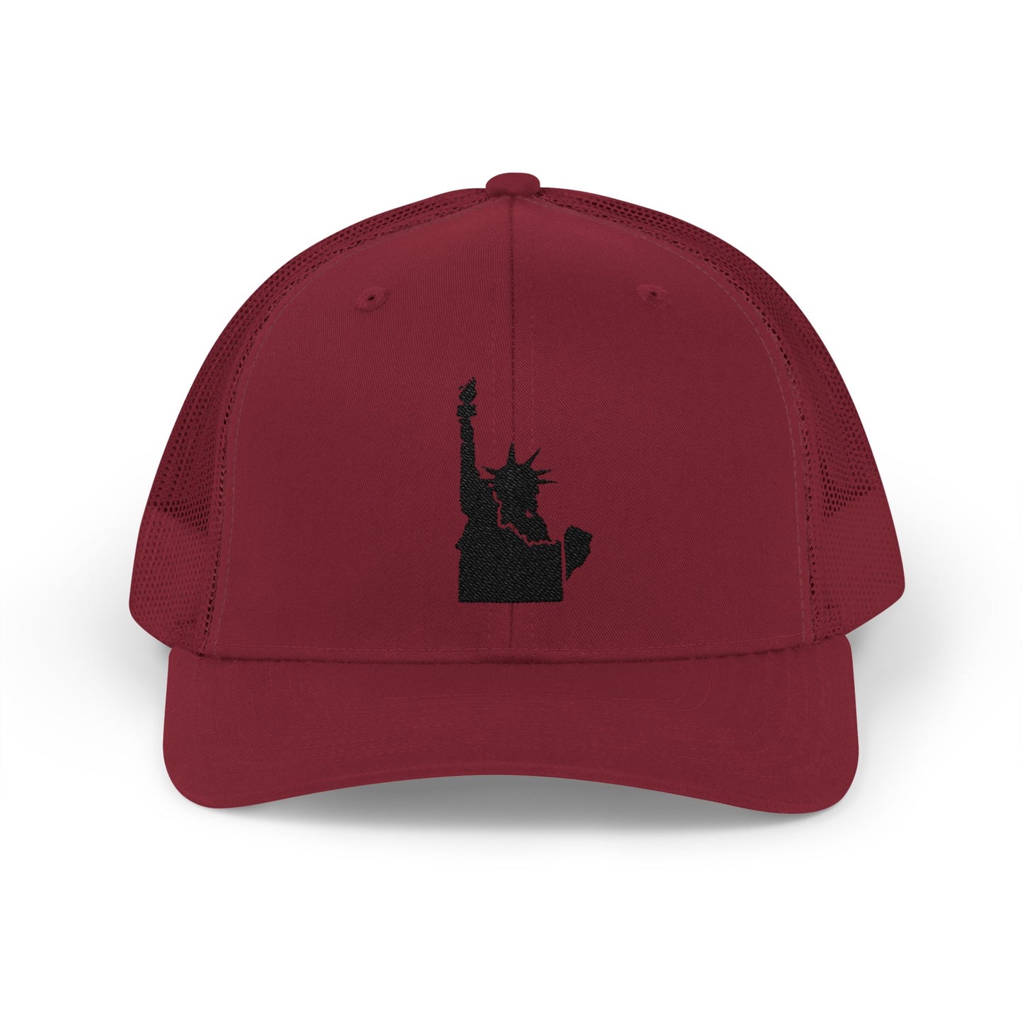 Idaho Statue of Liberty Snapback Trucker Cap