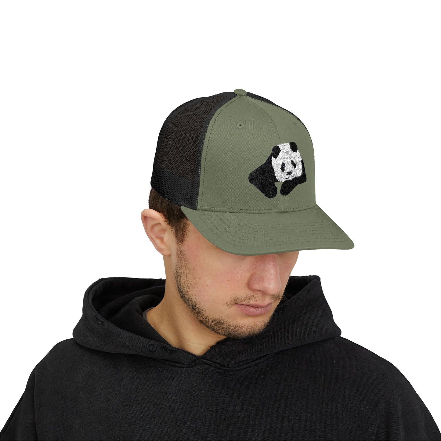 Panda Snapback Trucker Cap