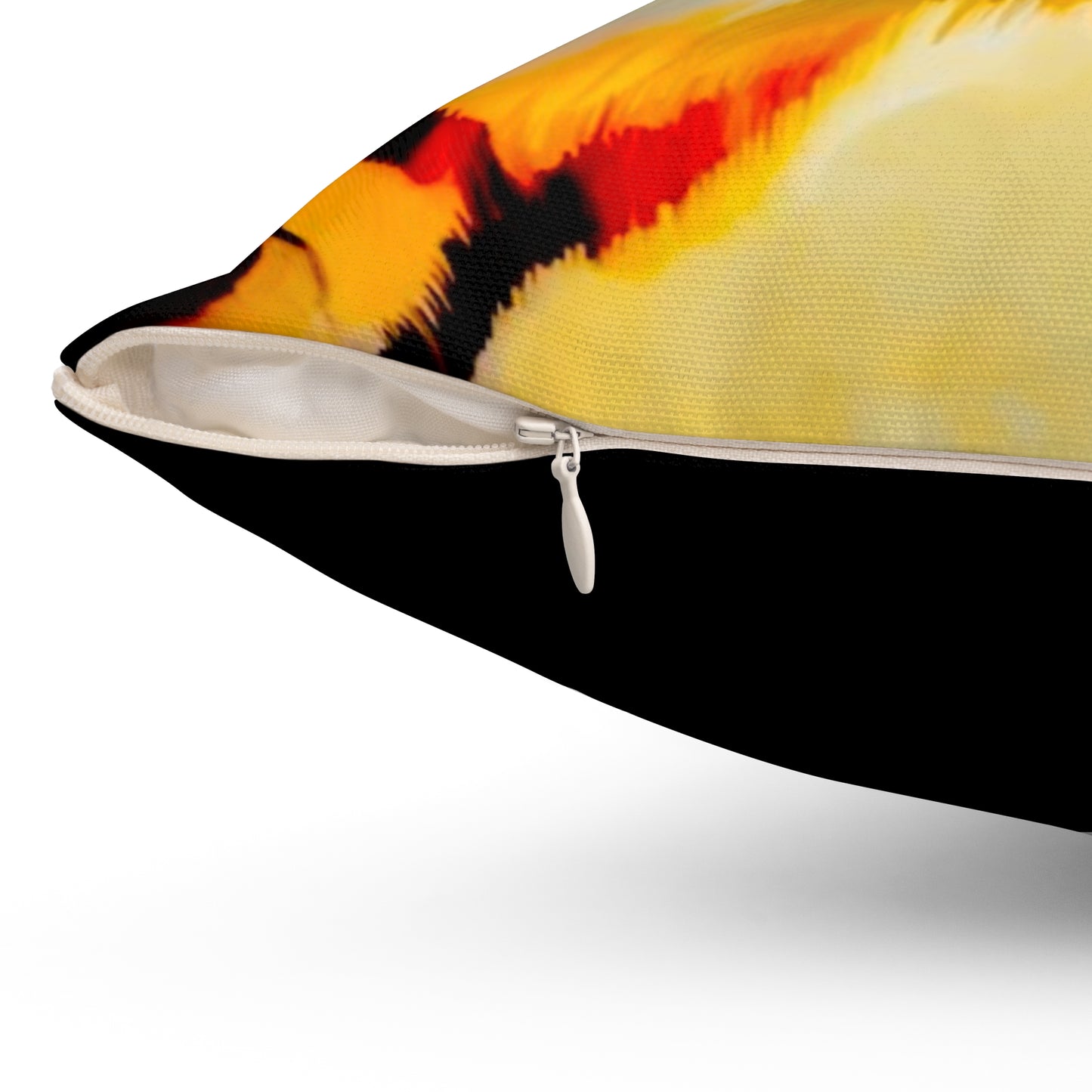 Majestic Tiger Pillow Spun Polyester Square Pillow