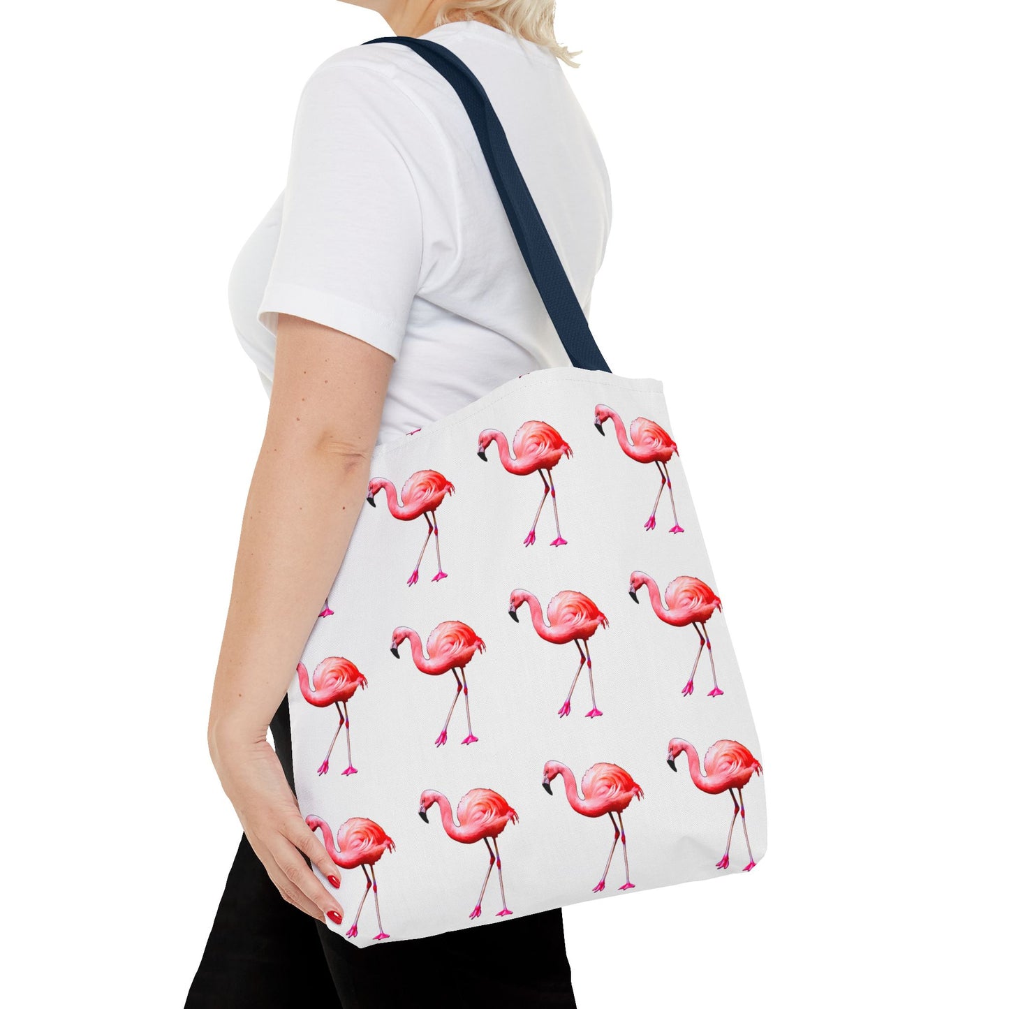 Pink Flamingo Tote Bag (AOP)