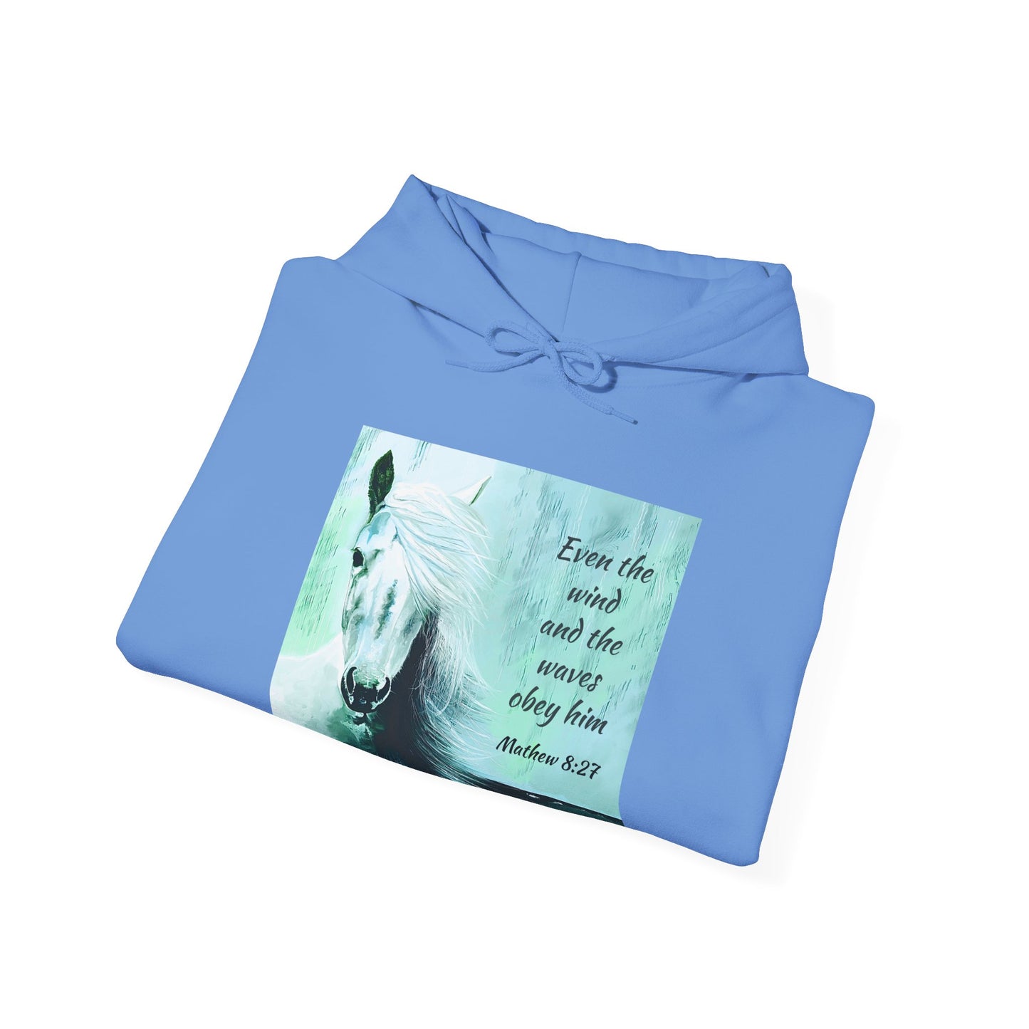 Horse Scripture Heavy Blend™ Hooded Sweatshirt