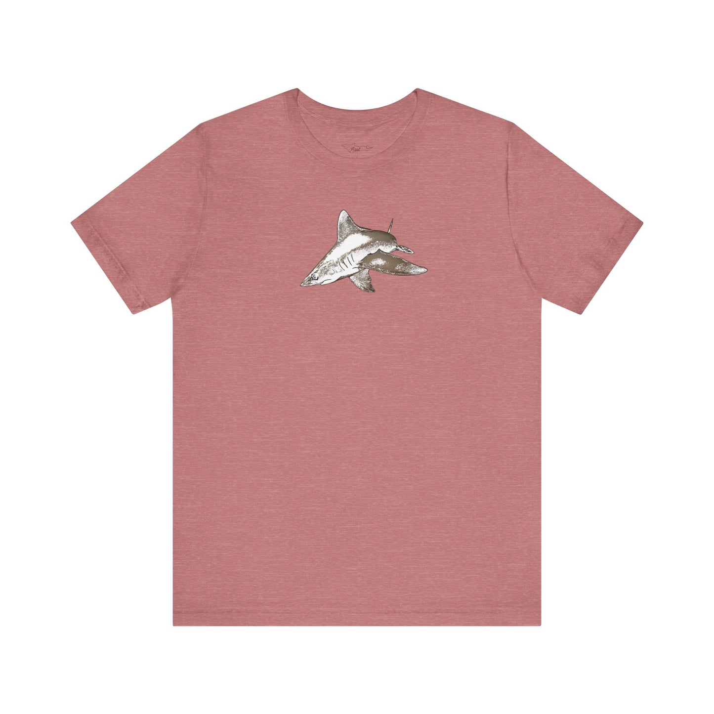 Oceanic Whitetip Shark Unisex Jersey Short Sleeve Tee