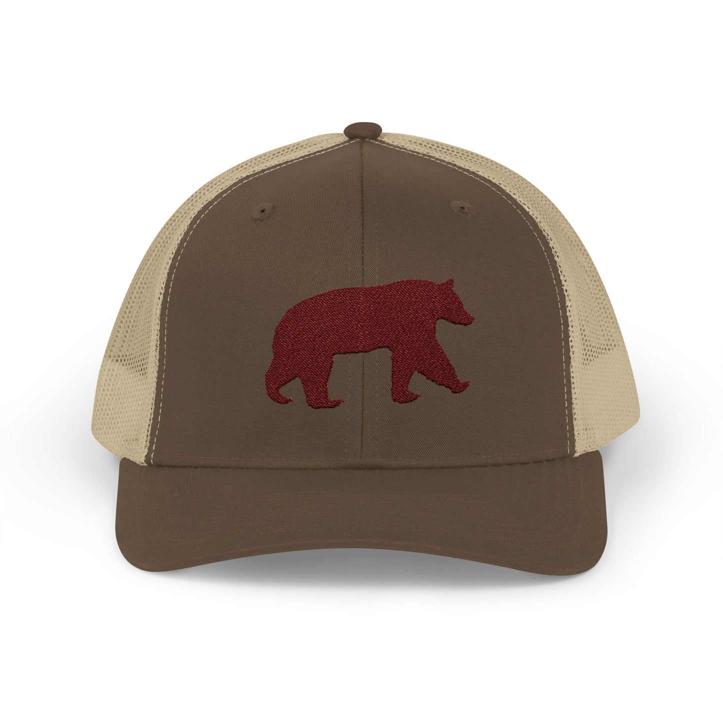 Bear Snapback Trucker Cap