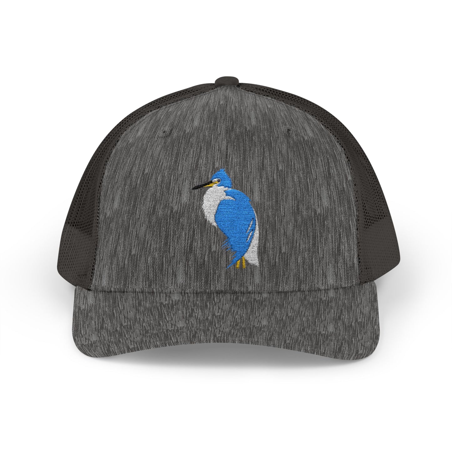 Great Blue Heron Snapback Trucker Cap
