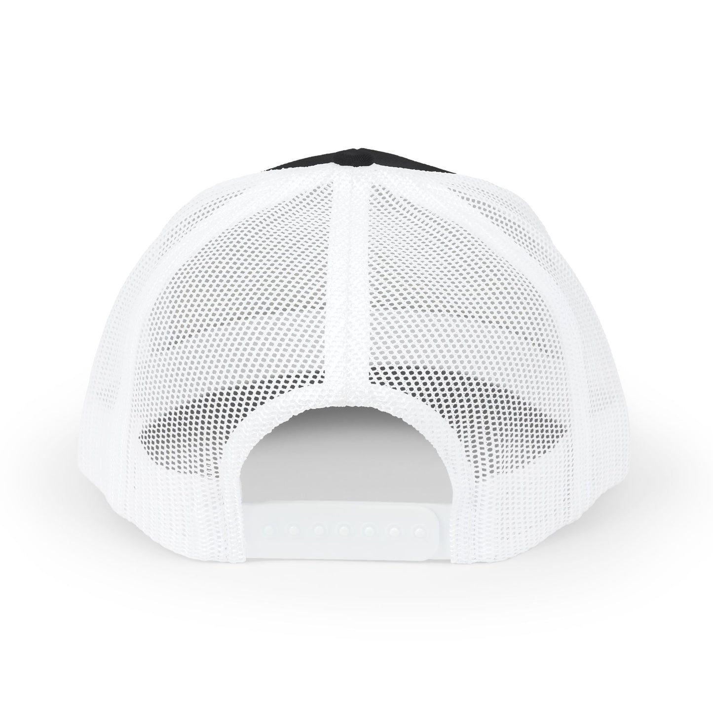 Beluga Embroidered Snapback Trucker Cap