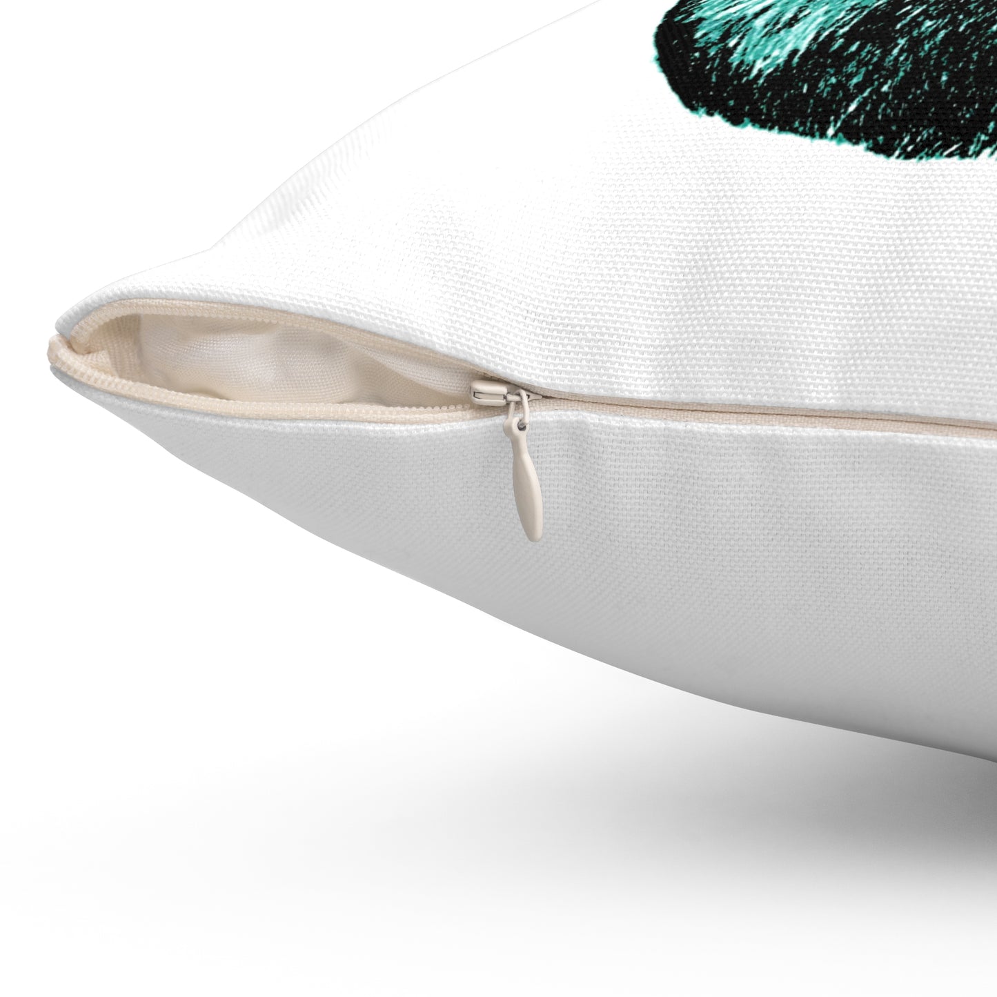 Pelican Spun Polyester Square Pillow