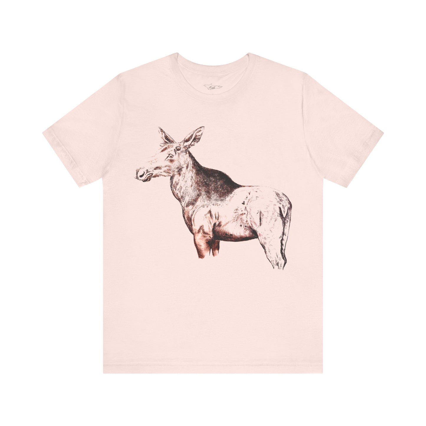 Curious Moose Unisex Jersey Short Sleeve Tee