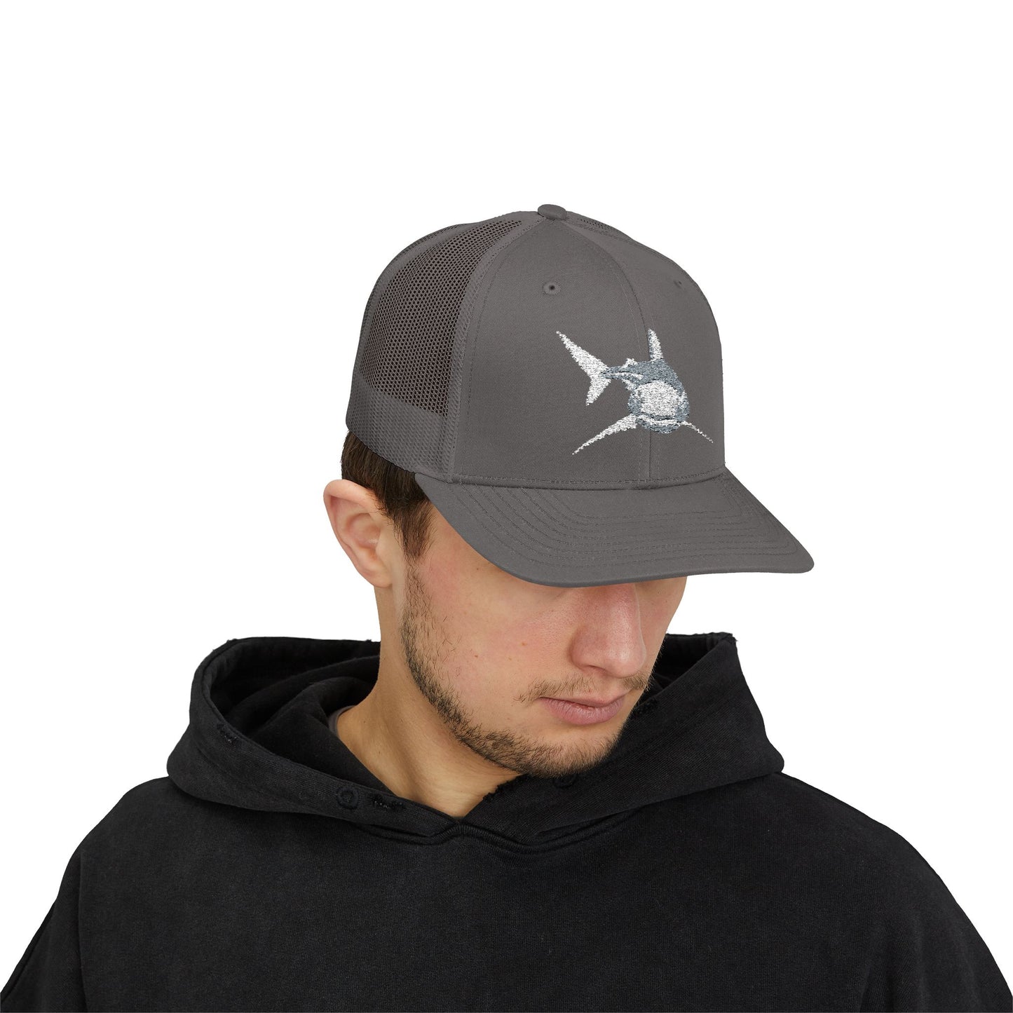 Shark Snapback Trucker Cap