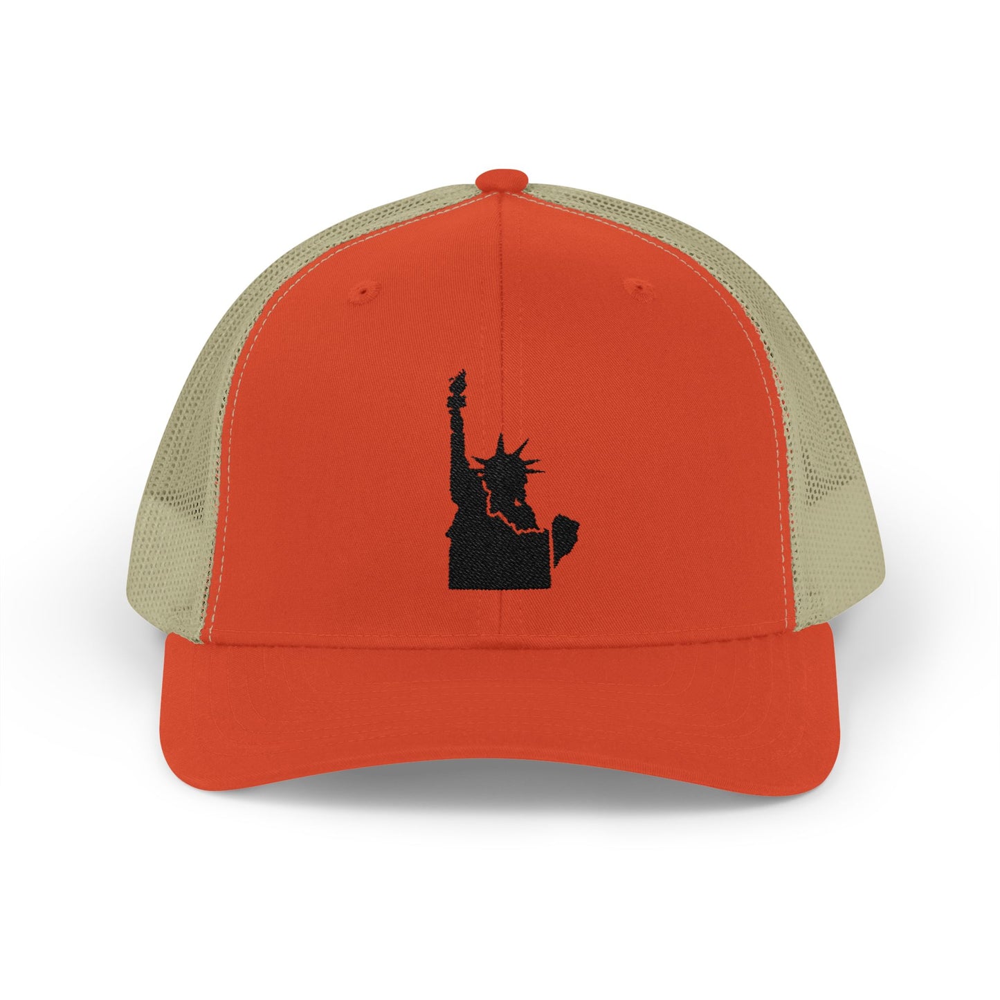 Idaho Statue of Liberty Snapback Trucker Cap